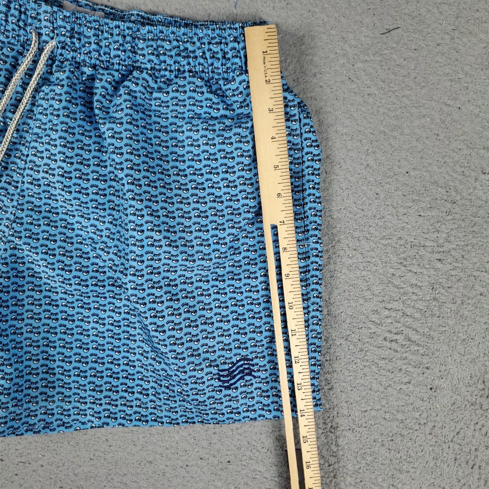Vintage Mayaguana Shorts Mens XL Blue Beach Board Swim Trunks Size US 36 / EU 52 - 5 Thumbnail