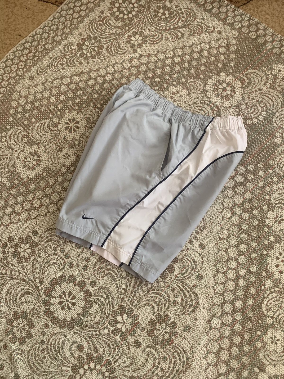 Nike × Vintage Nike drill vintage shorts Size US 40 / EU 56 - 7 Thumbnail
