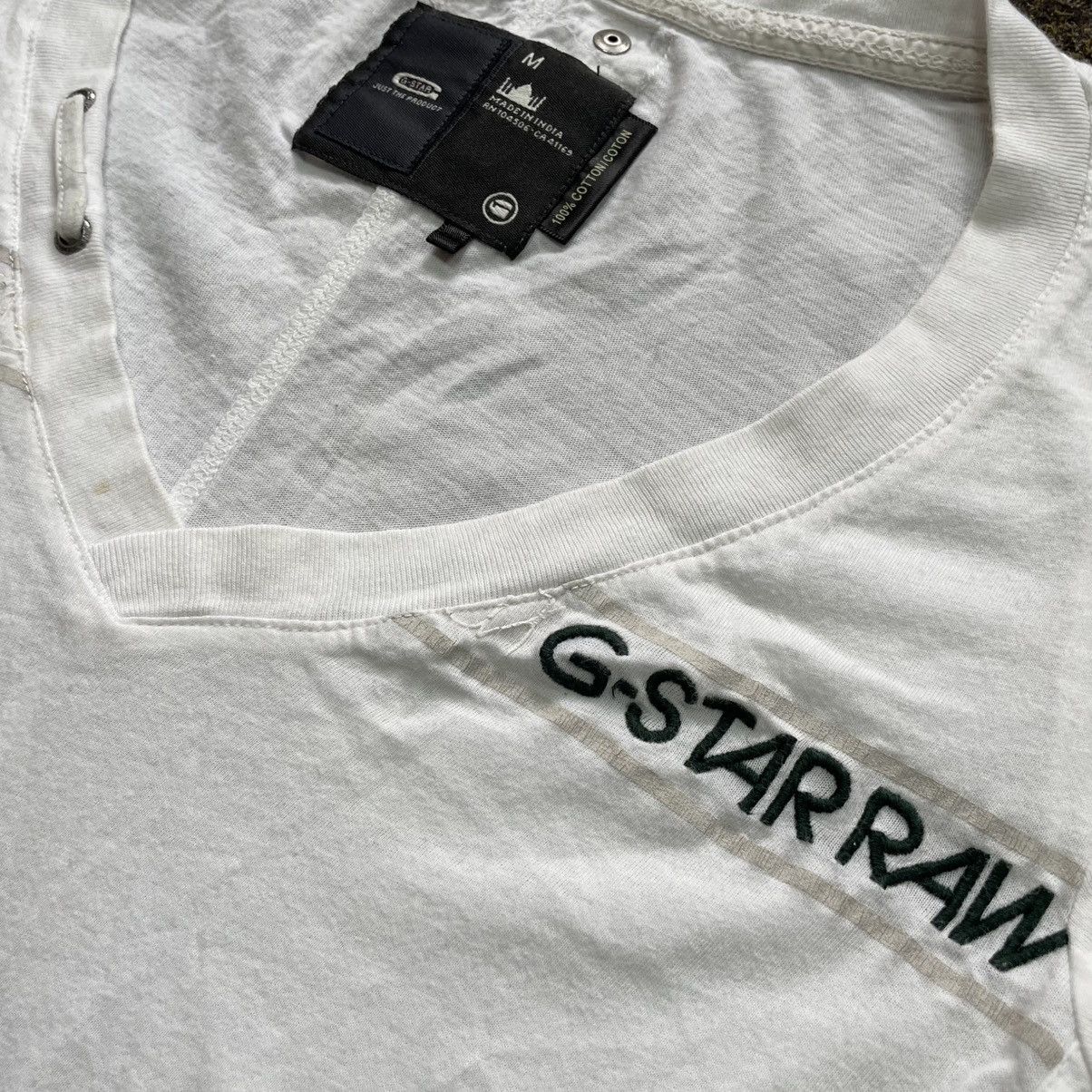 Vintage Vintage Y2K White Graphic Tee Streetwear Indie Washed Boxy S Size S / US 4 / IT 40 - 5 Thumbnail
