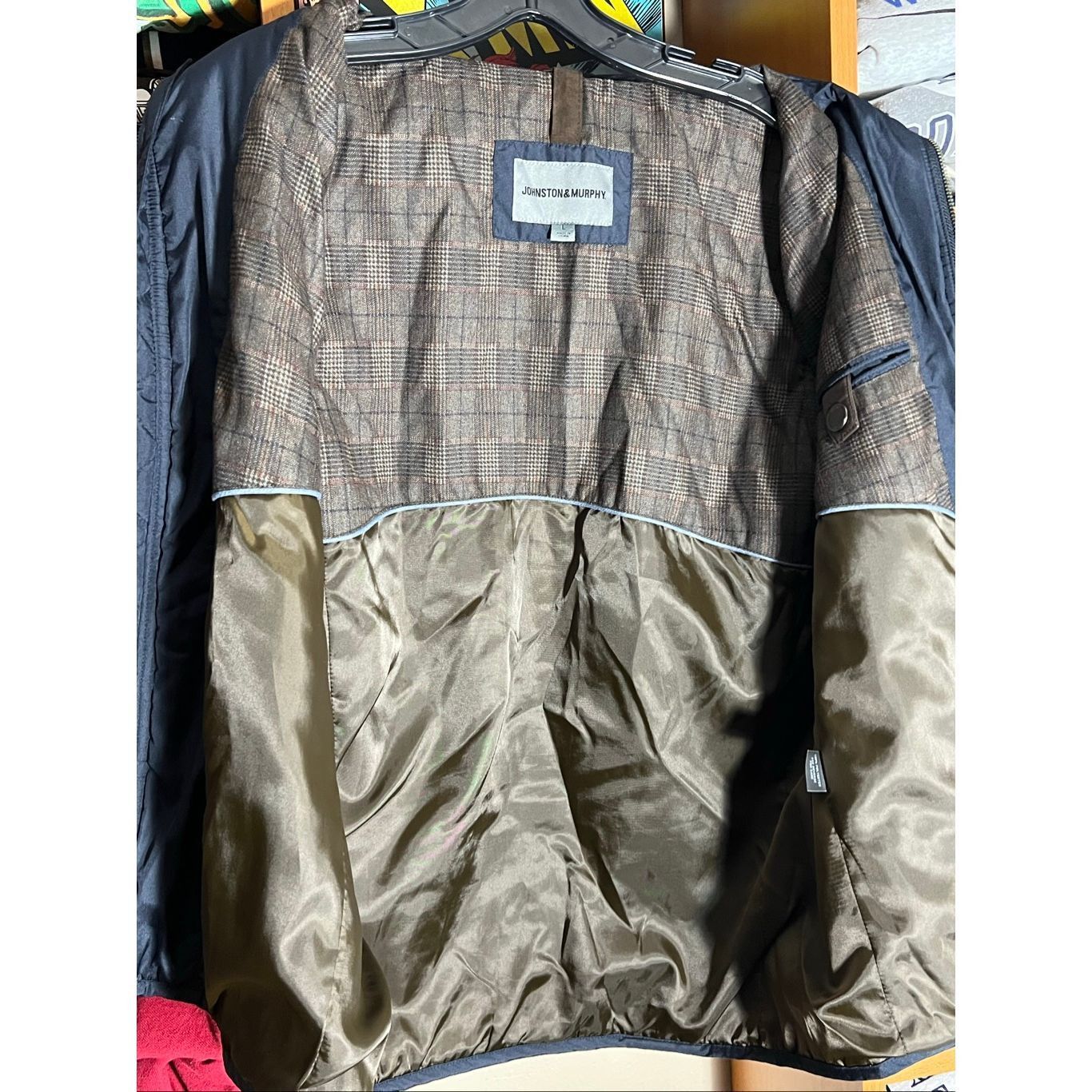 Johnston & Murphy Men’s Johnston & Murphy Quilted Full Zip Puffer Vest Size US L / EU 52-54 / 3 - 4 Thumbnail