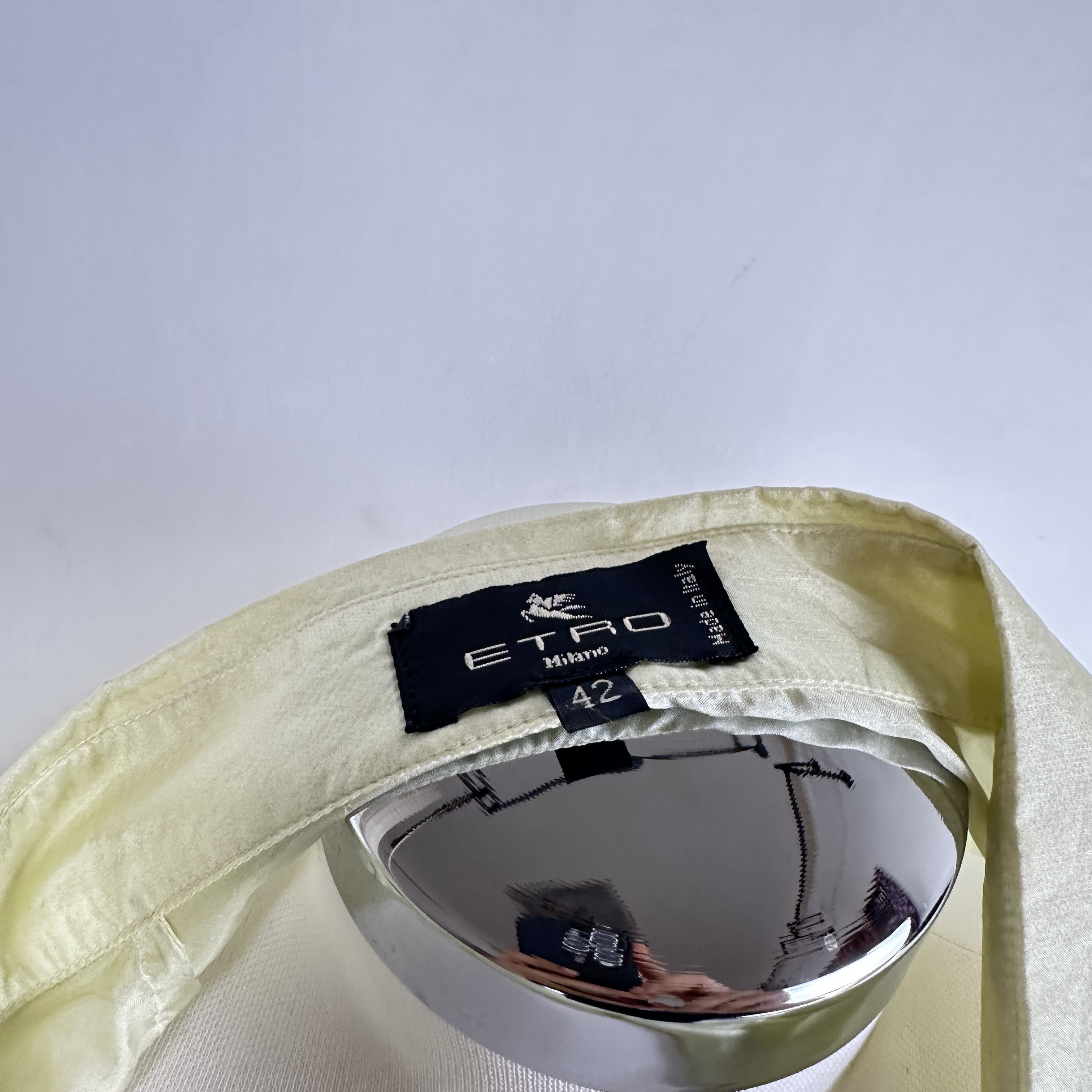 Etro Camicia Etro Milano Seta – 42 IT Size M / US 6-8 / IT 42-44 - 8 Thumbnail