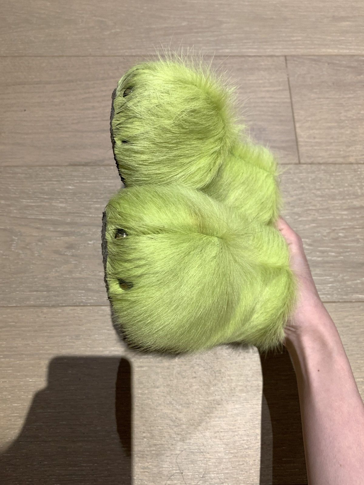 Acne Studios ACNE STUDIOS Green Studded Clogs In Neon Green Size US 6 / IT 36 - 3 Thumbnail
