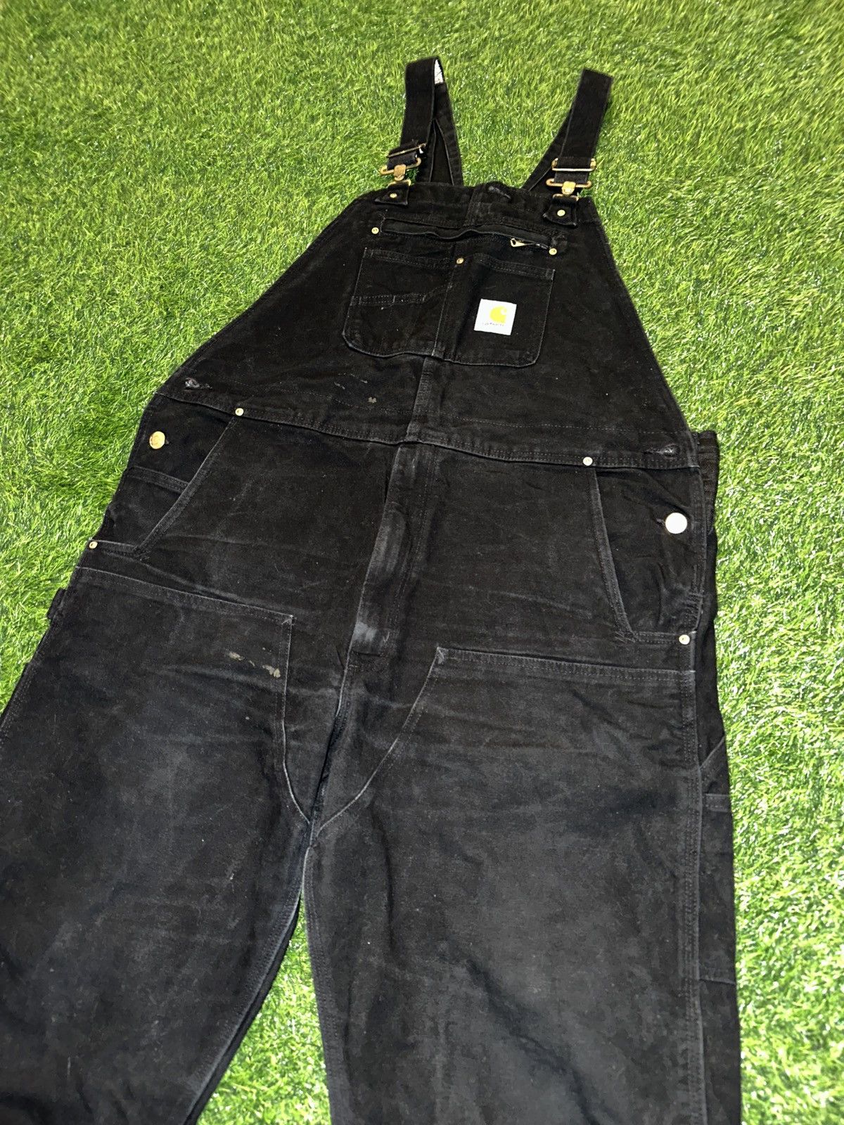 Carhartt Carhartt overall double knee mens size 40 x 30 Size US 40 / EU 56 - 3 Thumbnail