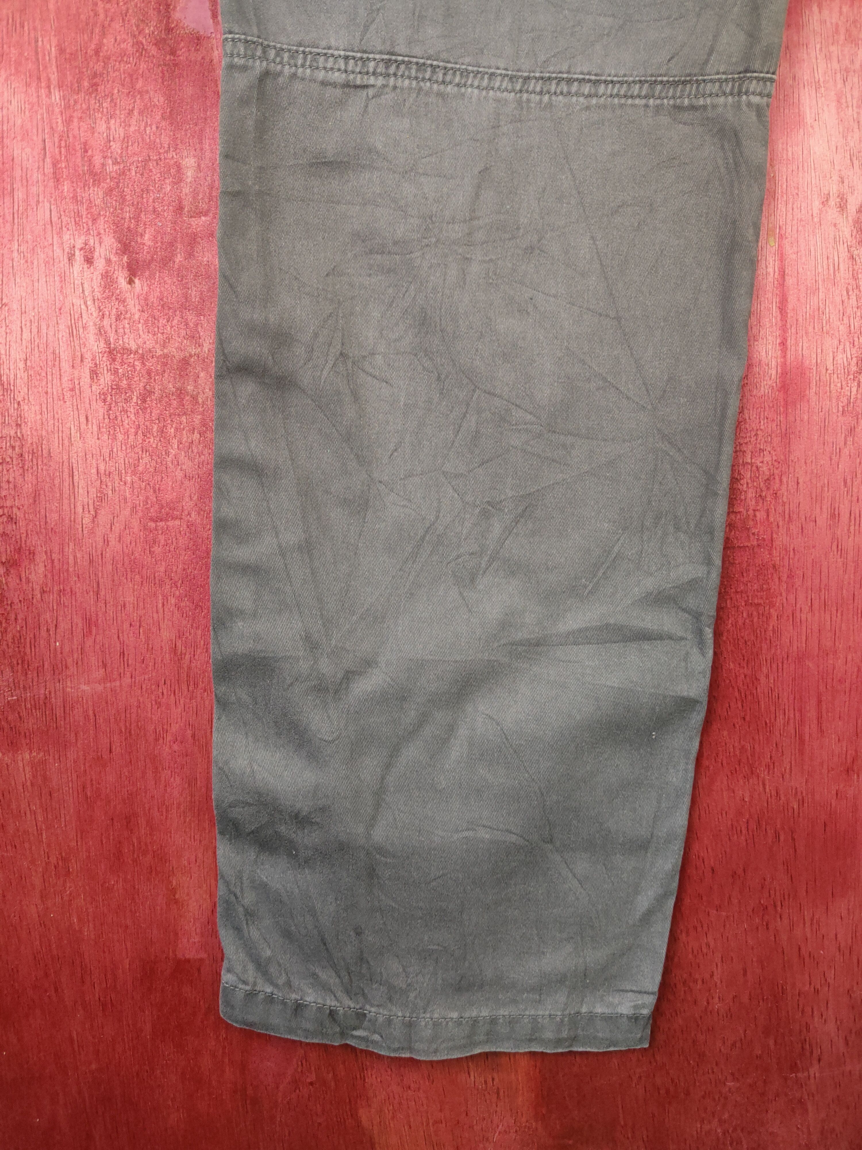 Japanese Brand n evolutions Dark Gray Multipocket Cargo Pants #S1281 Size US 33 - 10 Thumbnail
