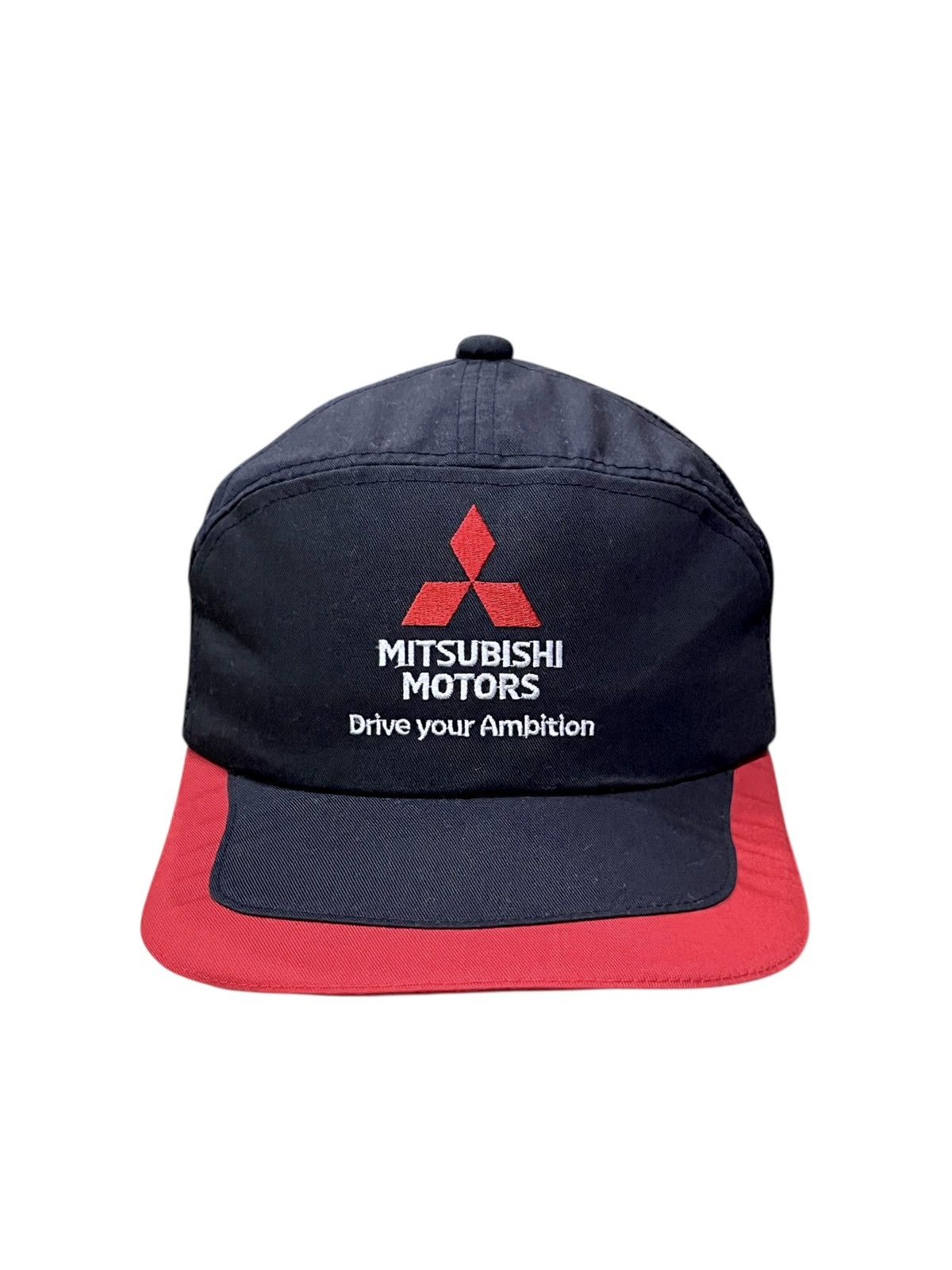 Racer Worldwide Mitsubishi Motors Japan Trucker Hat Rare Vintage Worker Size ONE SIZE - 3 Thumbnail