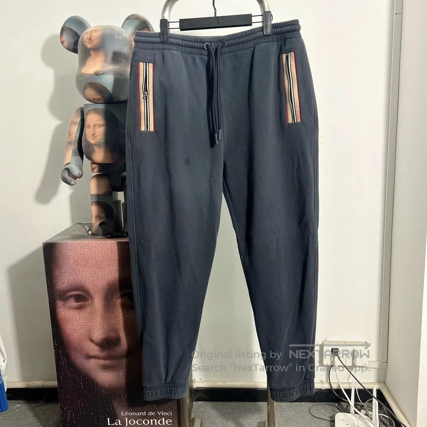 Burberry Burberry Plaid Panel Long Pants BB0906. Size US 28 / EU 44 - 1 Thumbnail