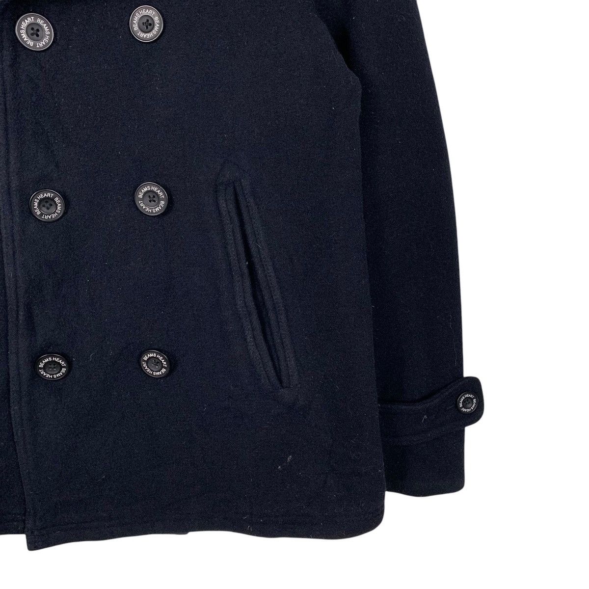 Beams Plus Beams Heart Double Breasted Wool Jacket Size US M / EU 48-50 / 2 - 4 Thumbnail