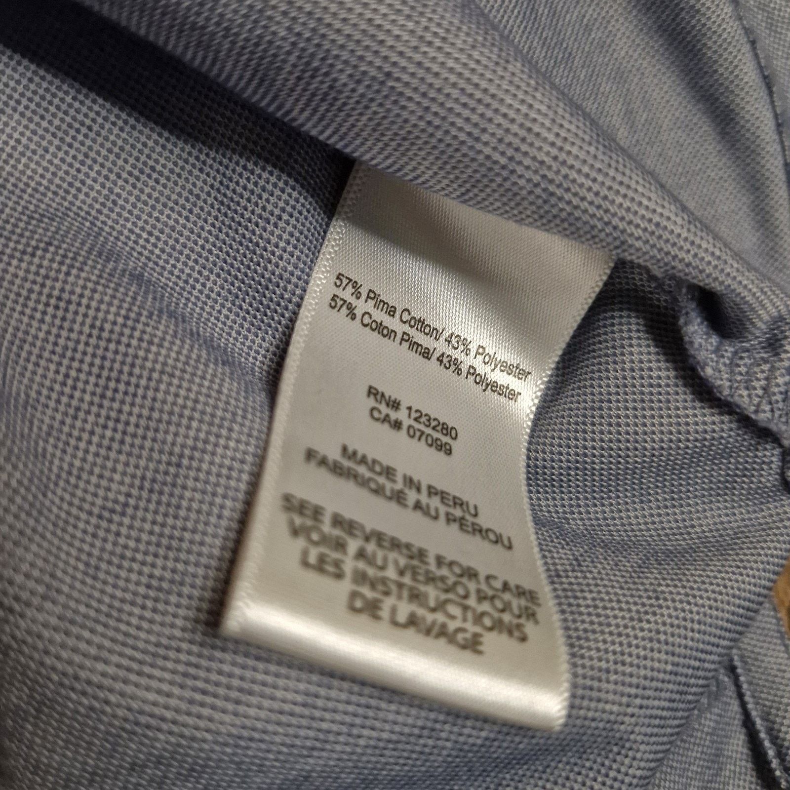 TravisMathew Travis Mathew Shirt Men’s Medium Blue Polo Heather Golf Size US M / EU 48-50 / 2 - 5 Thumbnail