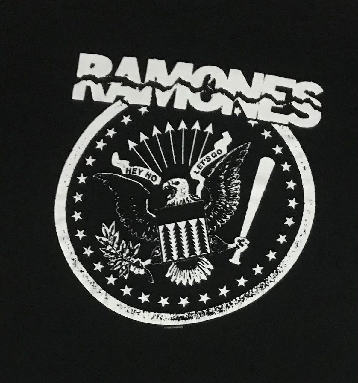 Band Tees 00s Vintage Ramones Hey Ho Lets Go Tee L Black Size US L / EU 52-54 / 3 - 2 Thumbnail