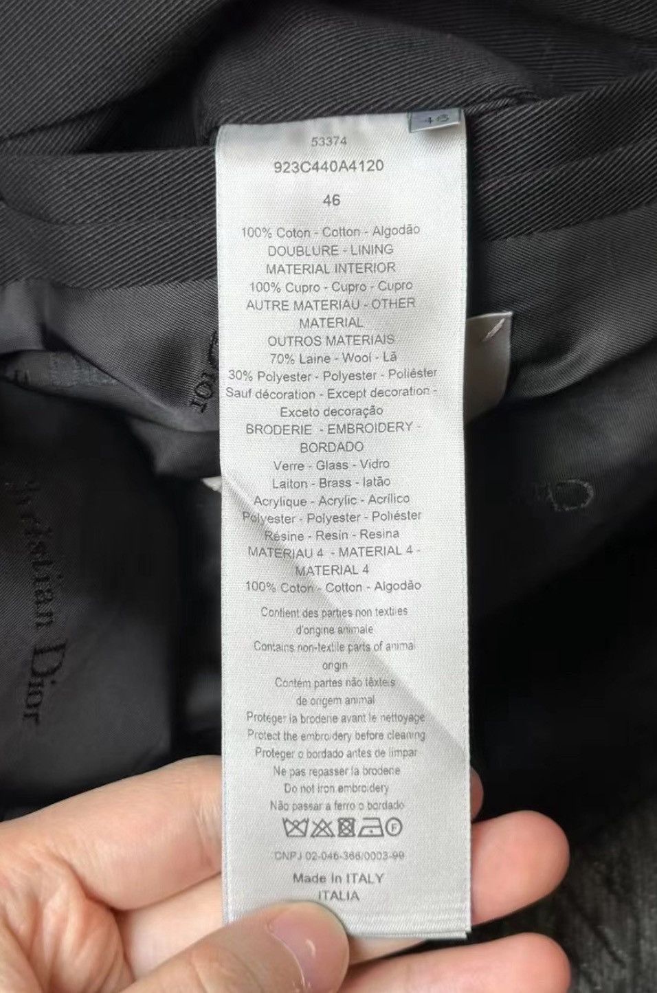Dior Dior Bee embroidery zipper jacket 2501-Nextarrow Size US S / EU 44-46 / 1 - 4 Thumbnail