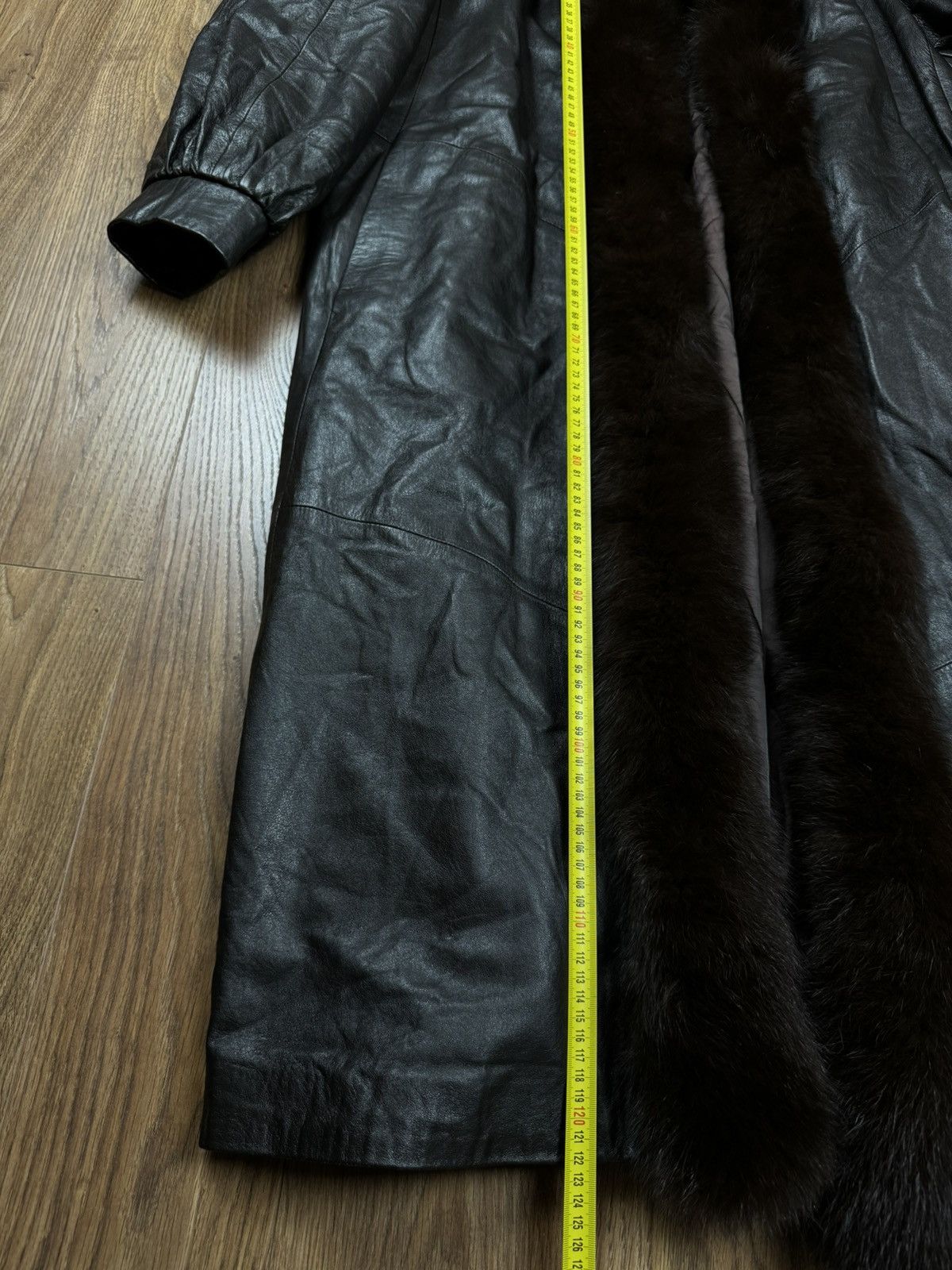 Other Leather coat Rallee fur fox Korea original luxury rare item Size L / US 10 / IT 46 - 8 Thumbnail