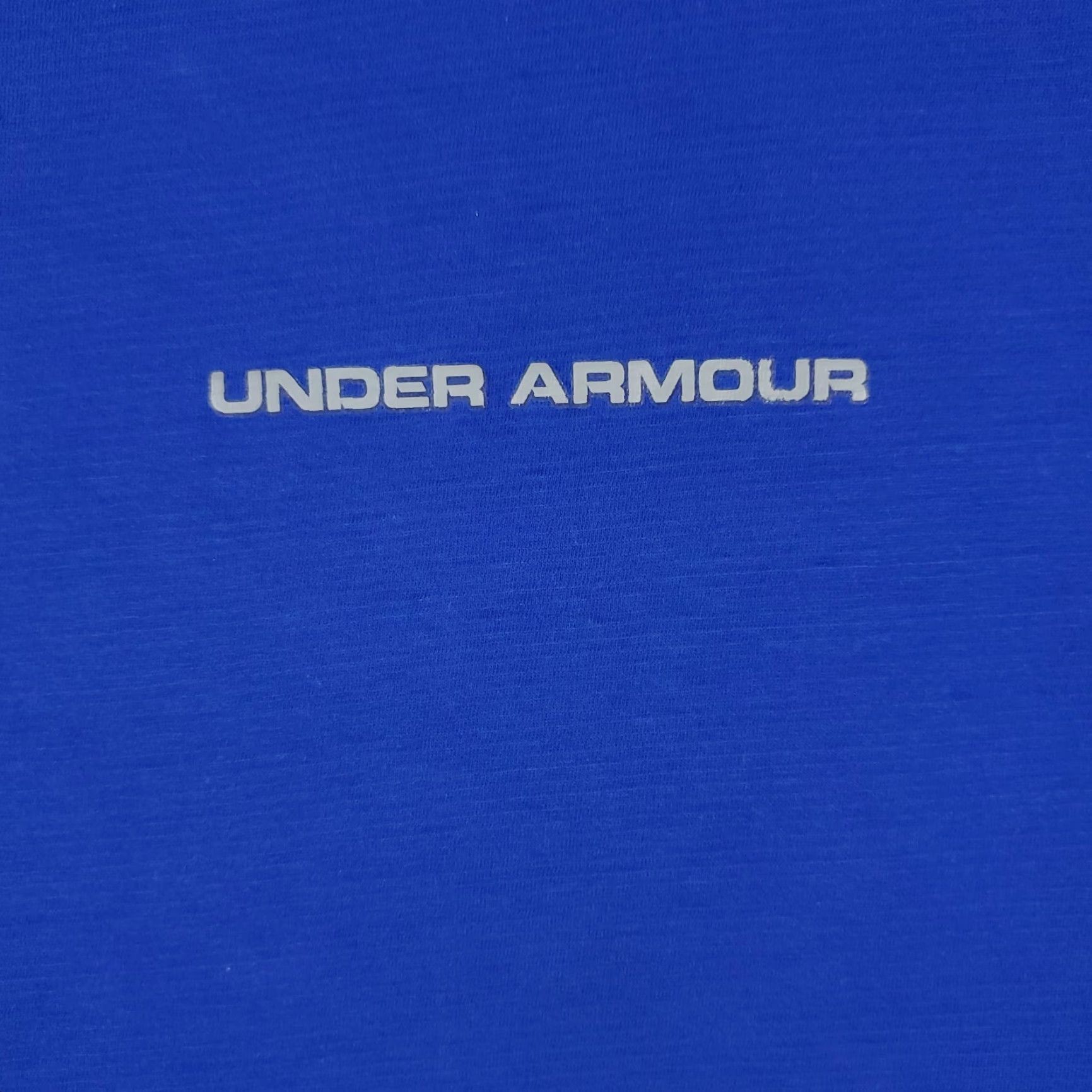 Under Armour Under Armour T Shirt Mens XL Blue Active Work Out Gym Short Sleeve Sport Casual Basic Regular Teamwear Size US XL / EU 56 / 4 - 2 Thumbnail