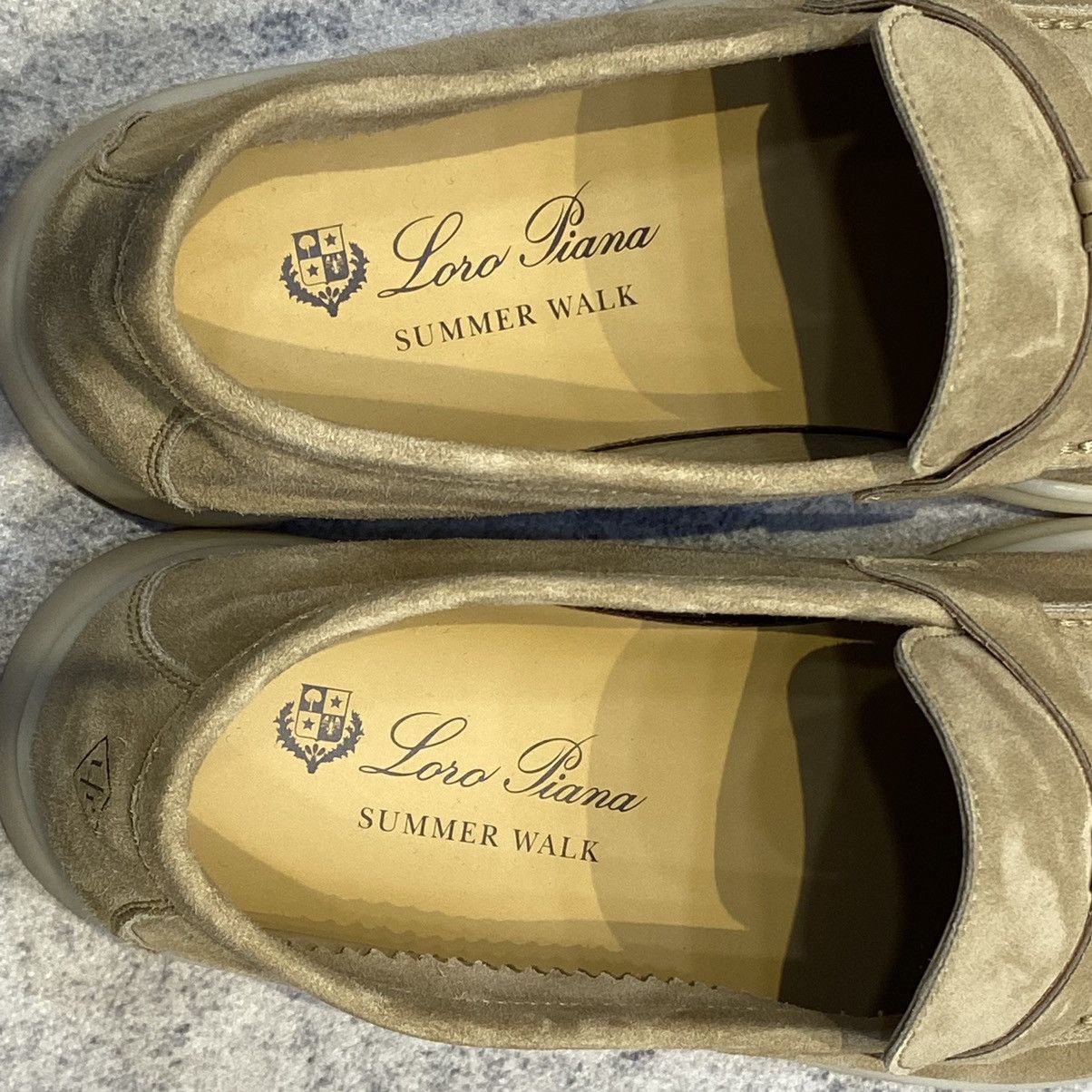 Loro Piana Loro piana summer walk charm suede beige loafer Sadstone Size US 8 / IT 38 - 8 Thumbnail