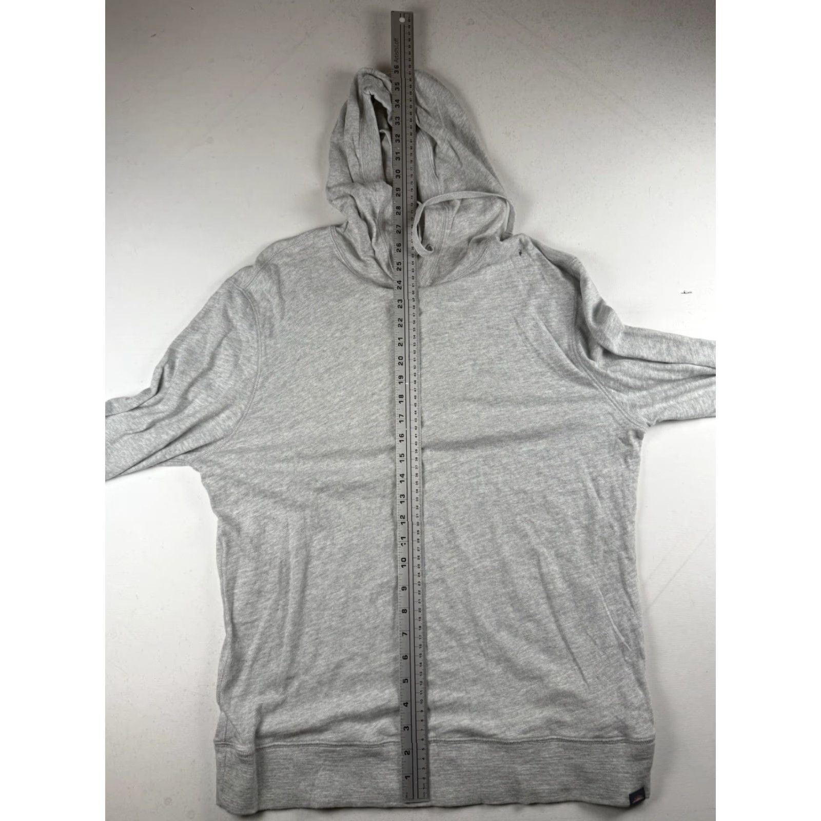 Faherty Faherty Hoodie Pullover Long Sleeve Gray Lightweight Cotton Knit Crew Neck Men L Regular Outdoor Sports All Seasons Fall Spring Winter Size US L / EU 52-54 / 3 - 5 Thumbnail