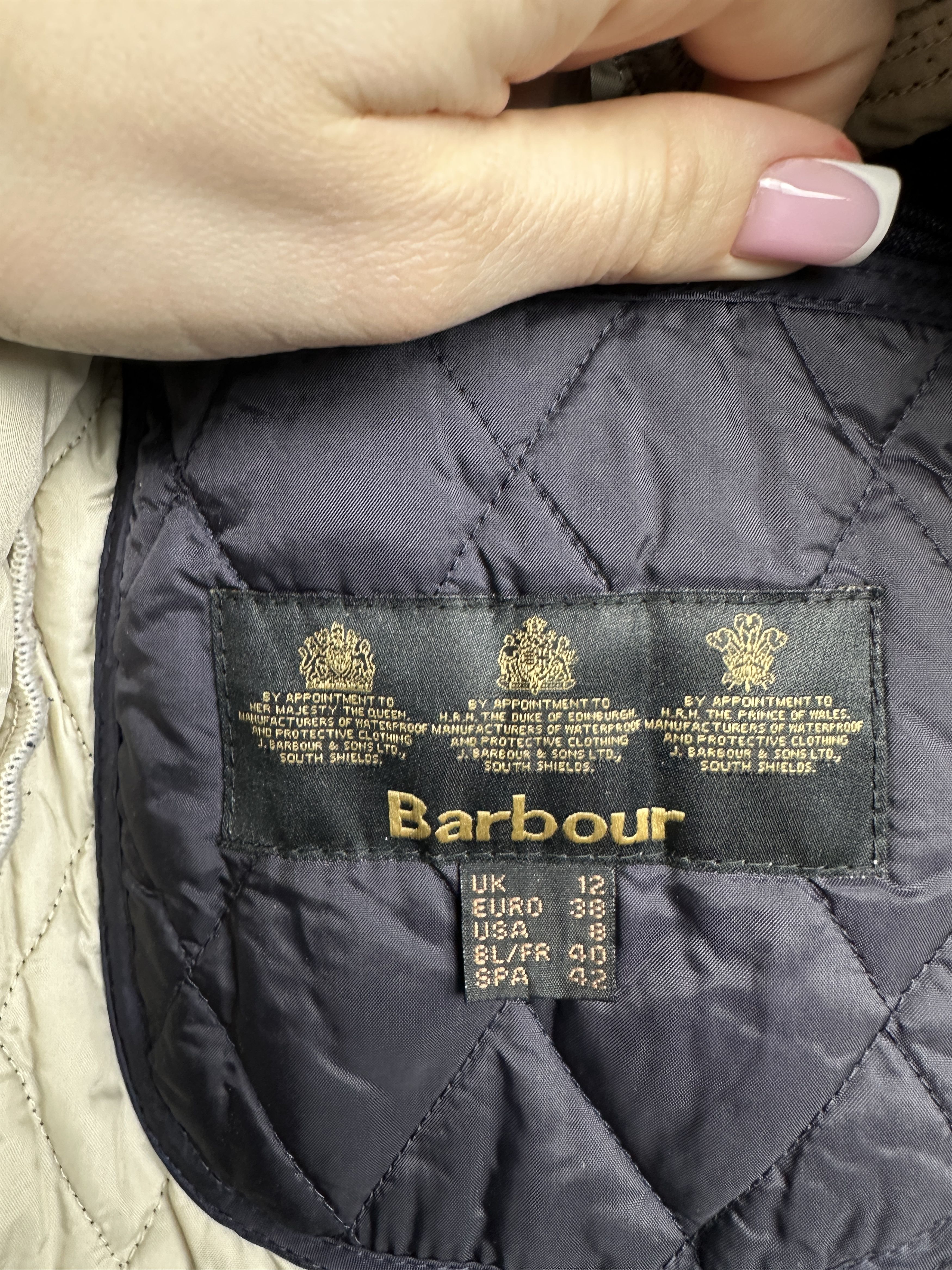 Barbour Barbour Summer Liddesdale Womens Quilted Jacket Size M / US 6-8 / IT 42-44 - 4 Thumbnail