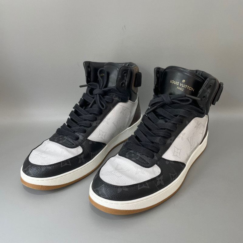 Louis Vuitton Louis Vuitton Rivoli Monogram Strass Sneakers - Size US 8.5 / EU 41-42 - 1 Thumbnail