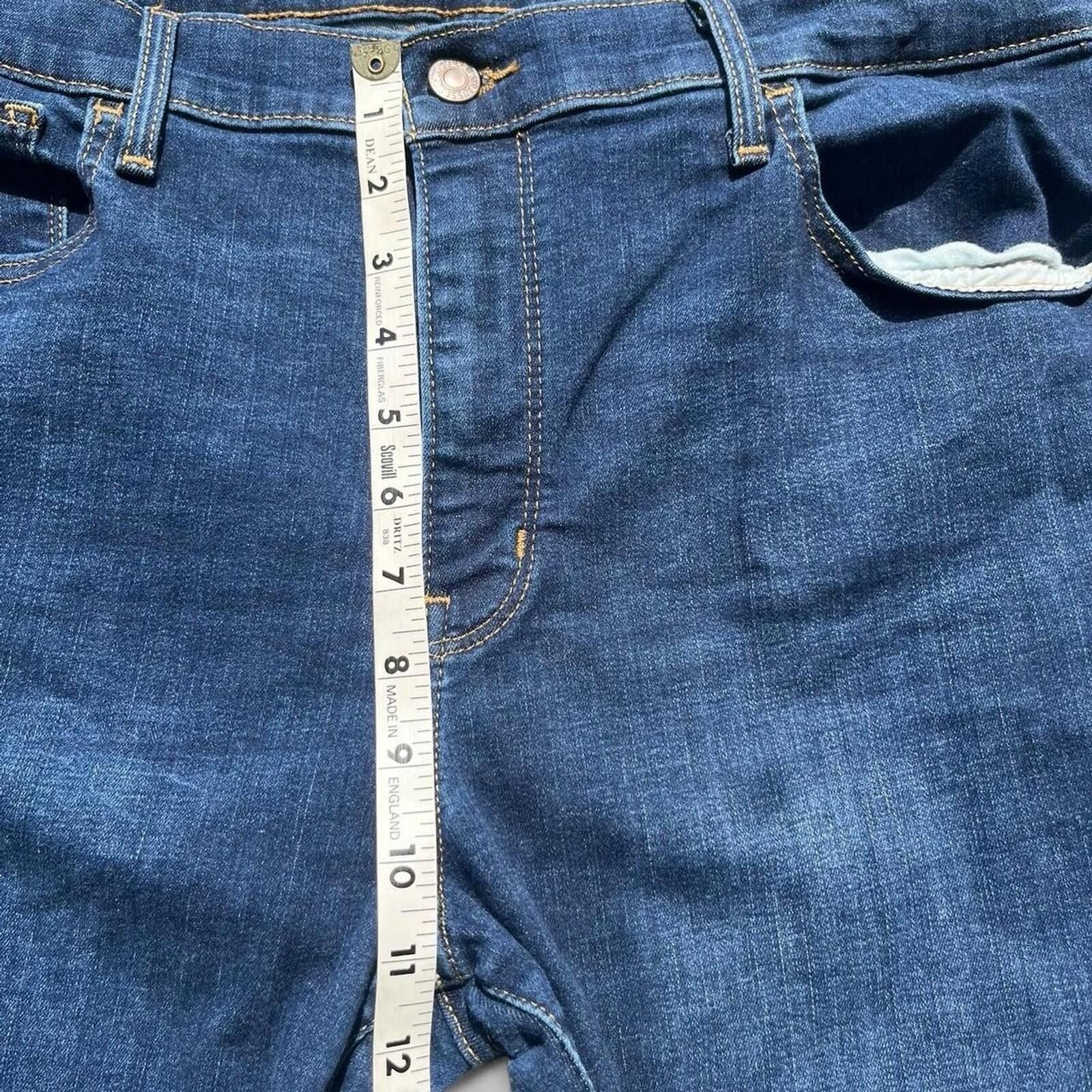 Other Levi Strauss 720 High Rise Skinny Dark Wash Jeans Size 34x28 Size 34" / US 12 / IT 48 - 8 Thumbnail