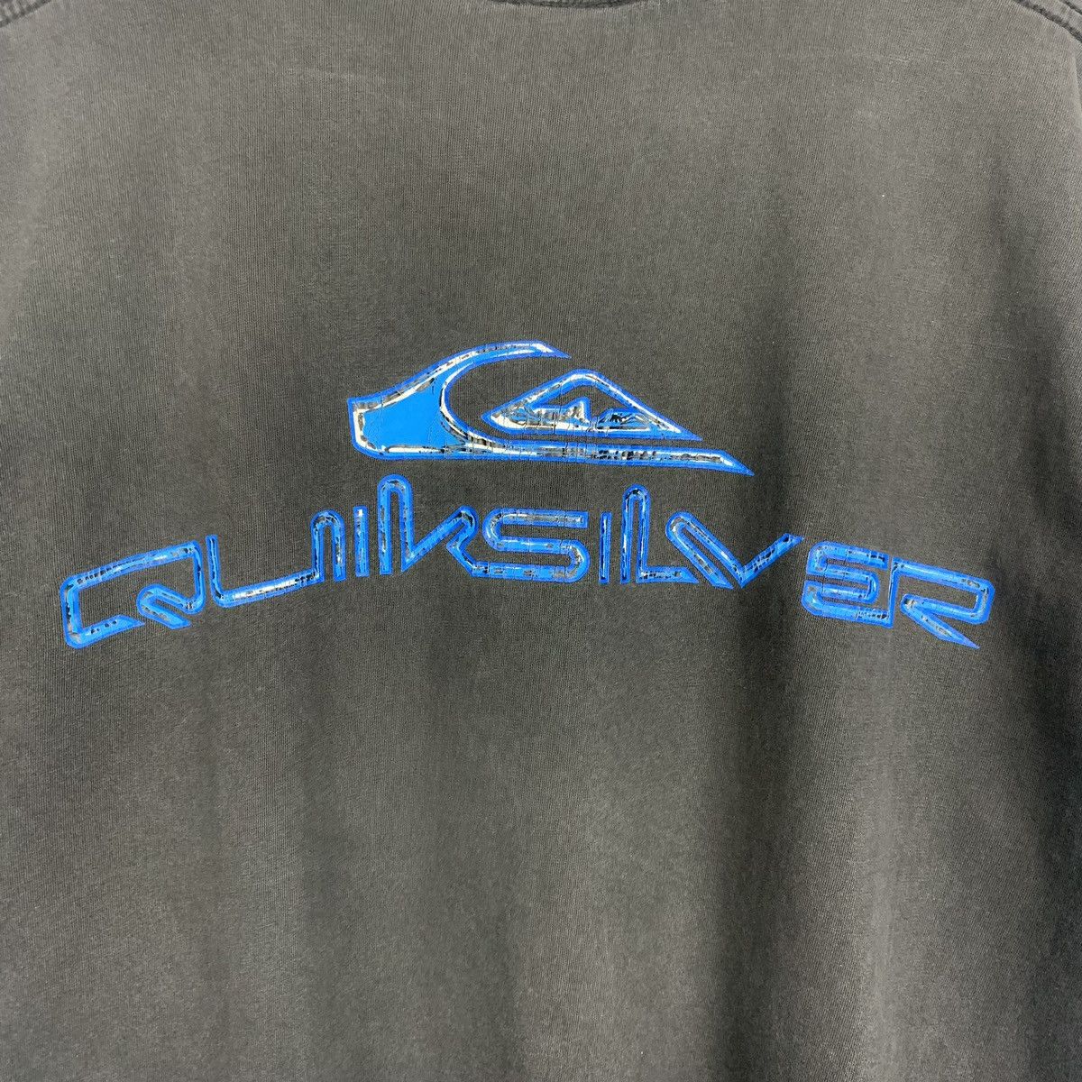 Quiksilver Vintage Quiksilver Faded Distressed T-Shirt Made IN USA XL Size US XL / EU 56 / 4 - 6 Thumbnail