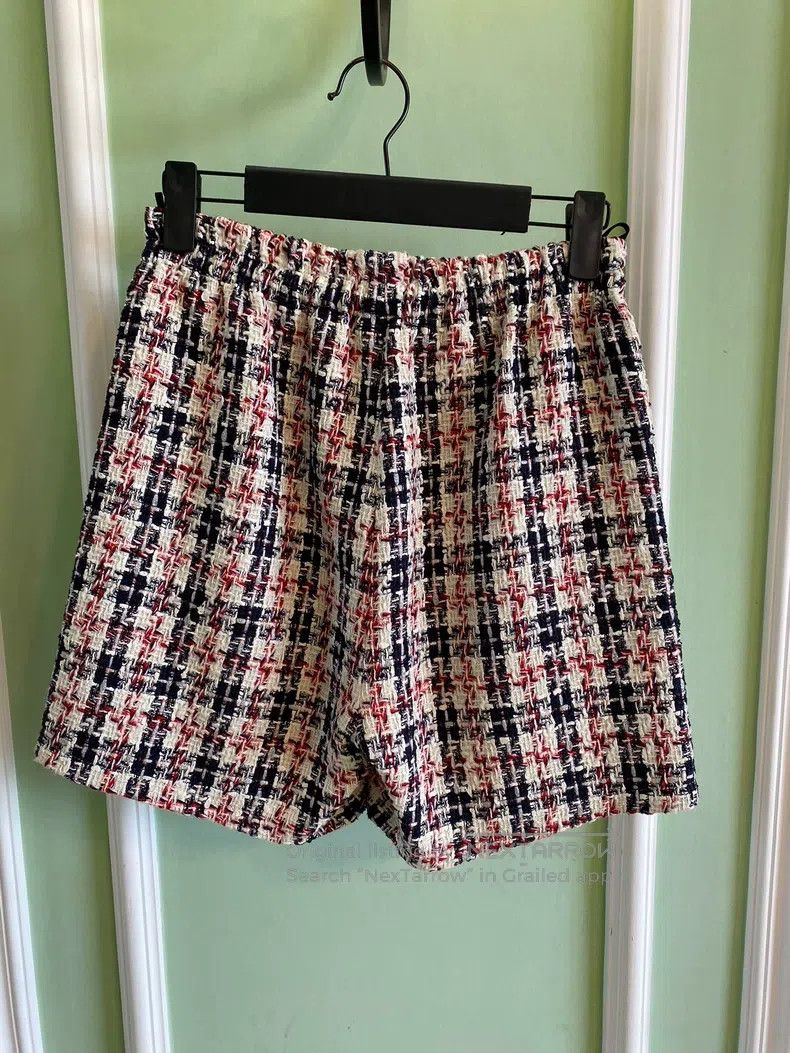 Gucci Gucci Braided plaid shorts Size 24" / US 00 / IT 34 - 2 Thumbnail