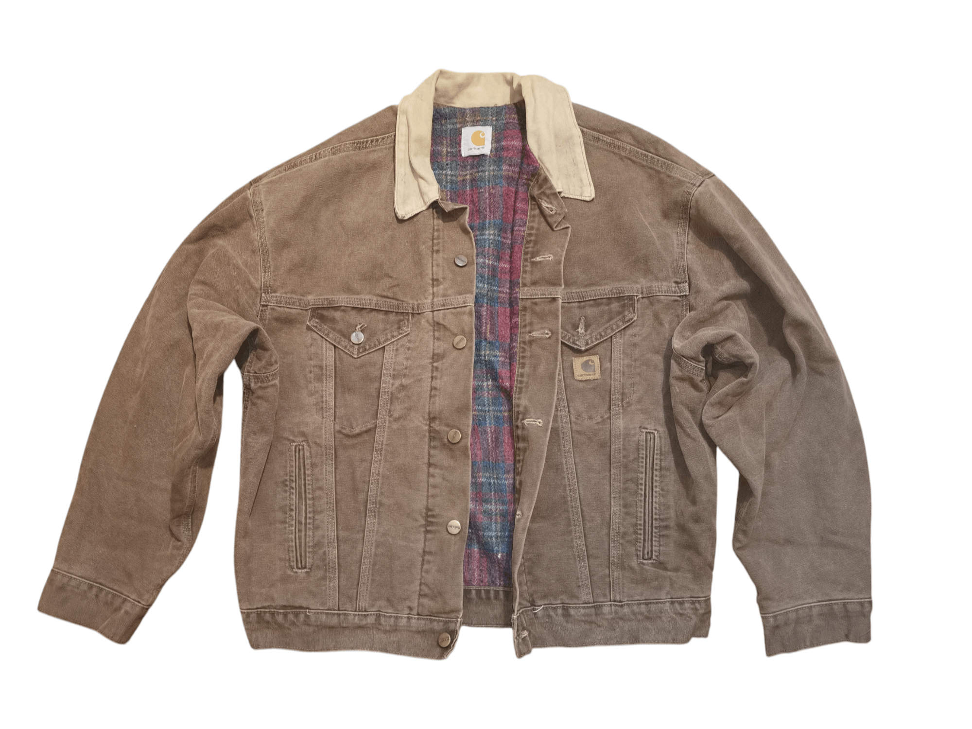Carhartt × Vintage Carhartt blanket line trucker jacket vintage Size US L / EU 52-54 / 3 - 1 Thumbnail
