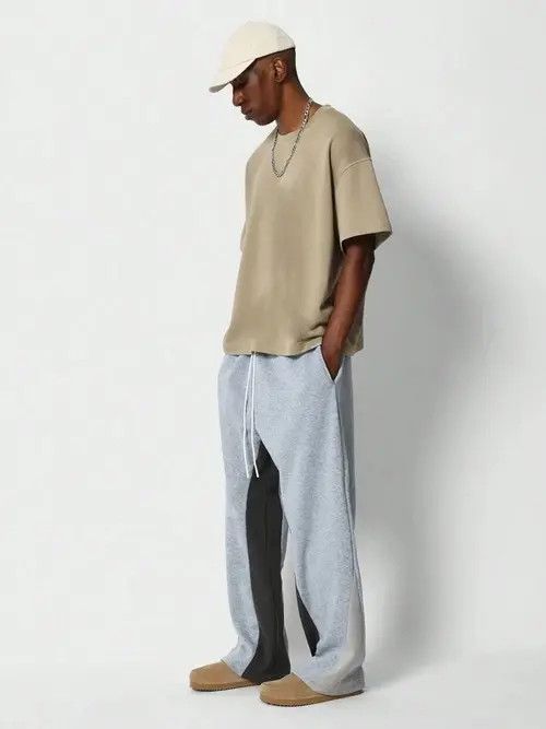 Designer × Vintage Loose fit sweatpants baggy casual fashion Size US 36 / EU 52 - 4 Thumbnail