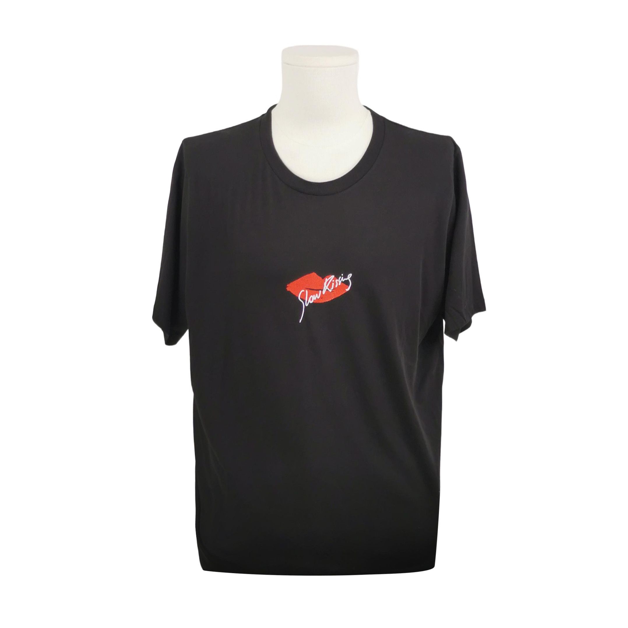 Saint Laurent Paris Saint Laurent Vampire Lips T-Shirt - Size XL