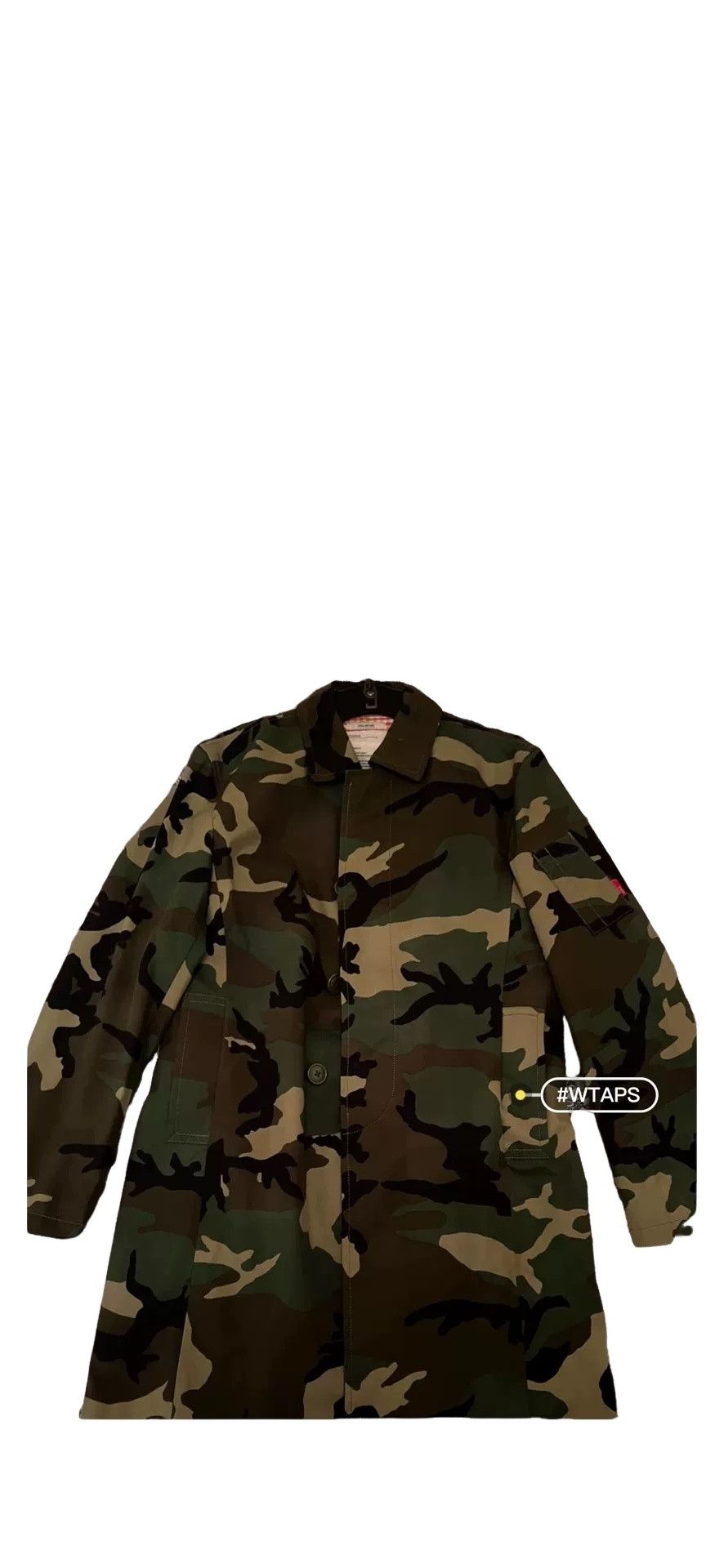 Wtaps WTAPS Camo Nylon Coat Size S Size US S / EU 44-46 / 1 - 1 Thumbnail