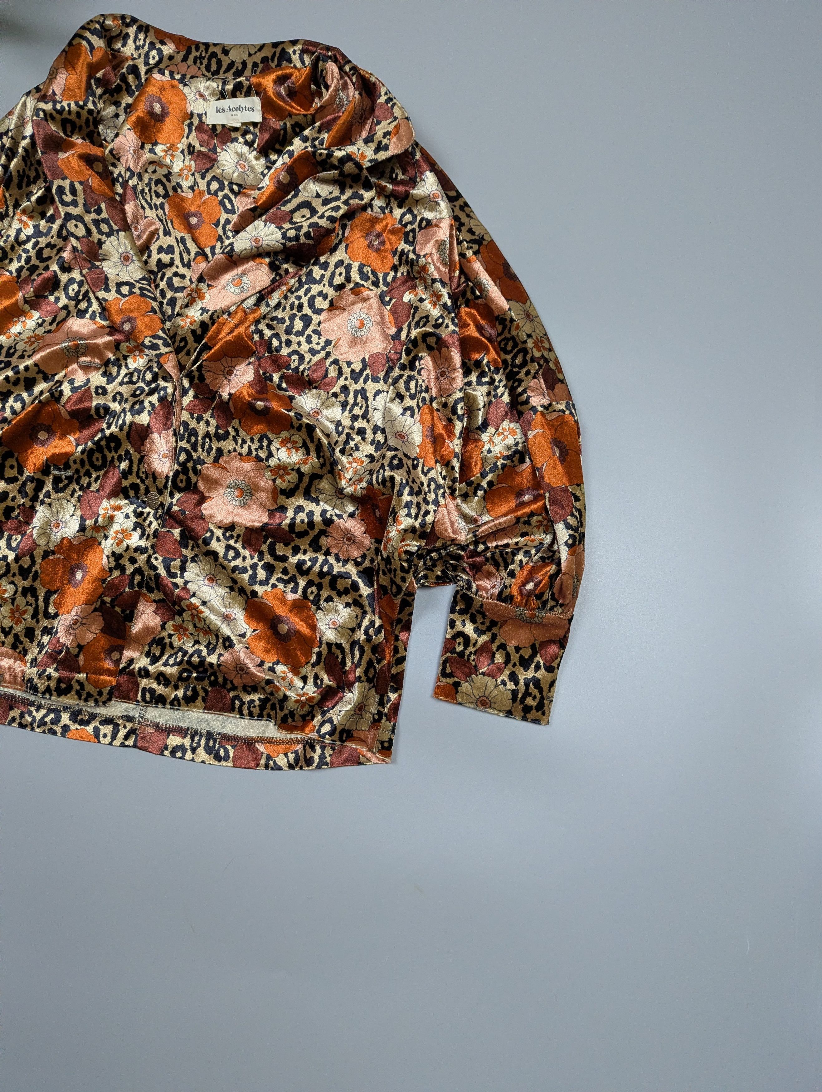 Japanese Brand LesAcolytes Paris Veste Tokyo S Vintage Kimono Top Japan Size S / US 4 / IT 40 - 4 Thumbnail