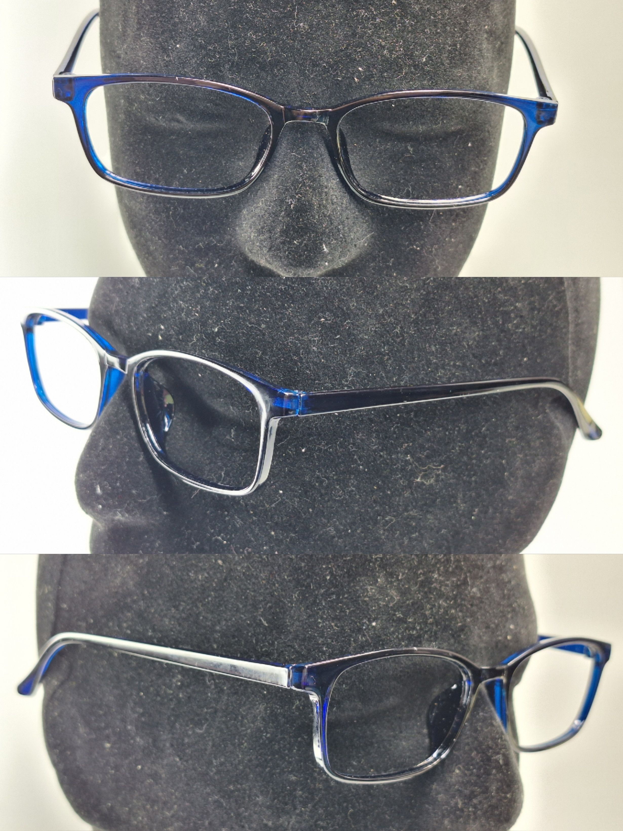 Uniqlo Uniqlo Square UltraLight Frame 361-423505 8g Black Clear Y2K Size ONE SIZE - 5 Thumbnail
