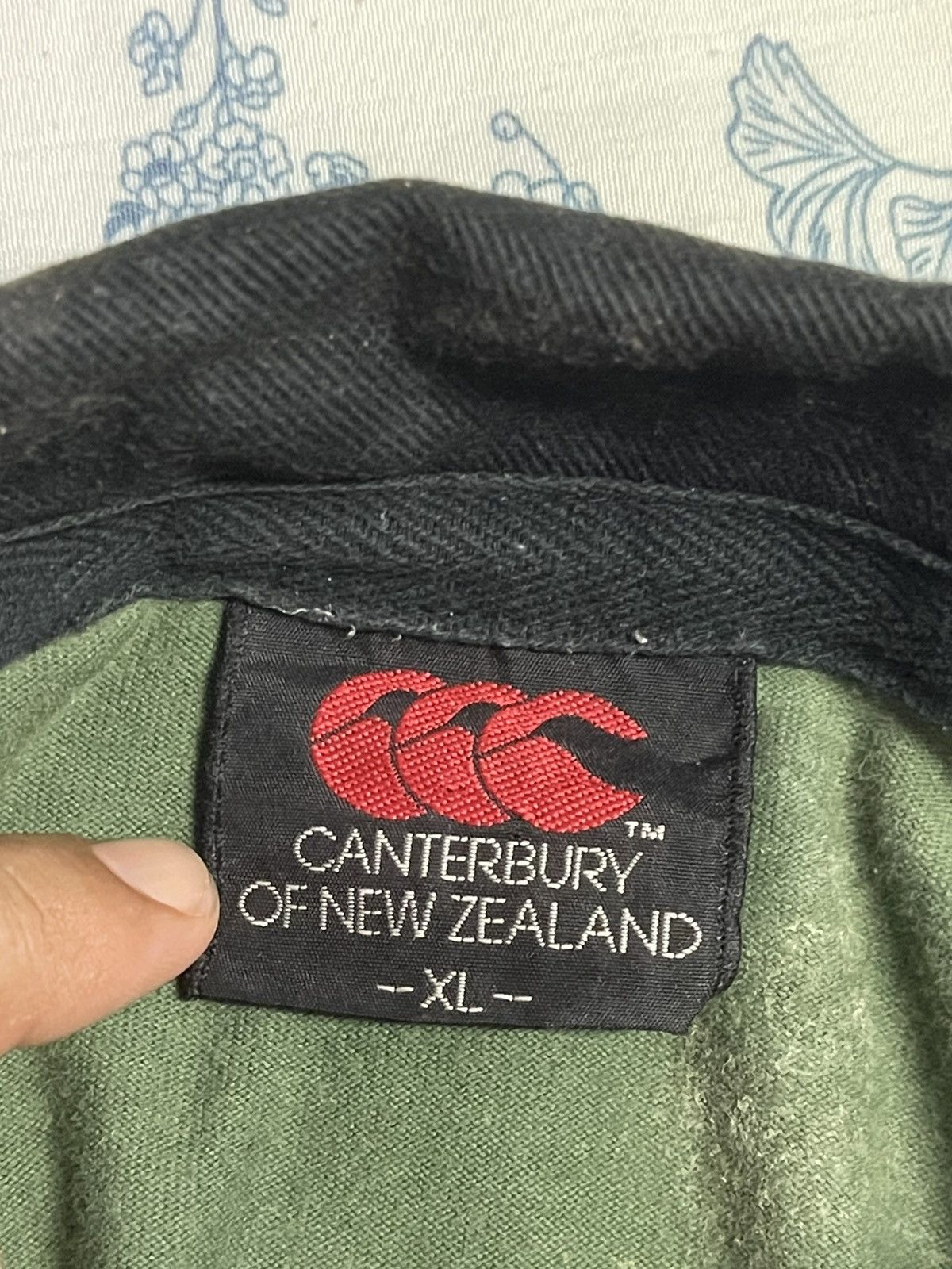 Canterbury of New Zealand VINTAGE 90s/Y2K Canterbury of NZ Classic Rugby Shirt XL Size US M / EU 48-50 / 2 - 3 Thumbnail