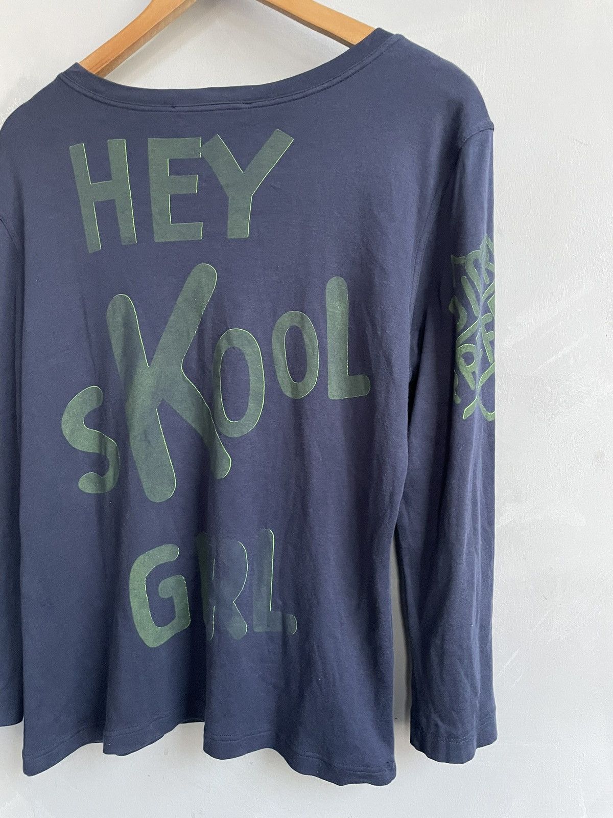 Dior Dior Blue rare Longsleeve Luxury Hey Skool Girl archive 00s Size US S / EU 44-46 / 1 - 10 Thumbnail