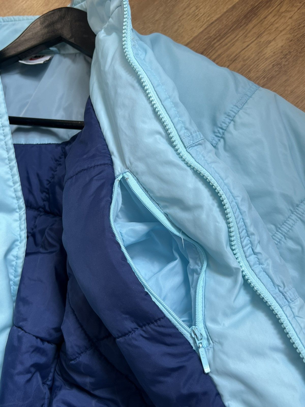Vintage Nike blue vintage jacket turquoise big swoosh RARE Size M / US 6-8 / IT 42-44 - 12 Thumbnail