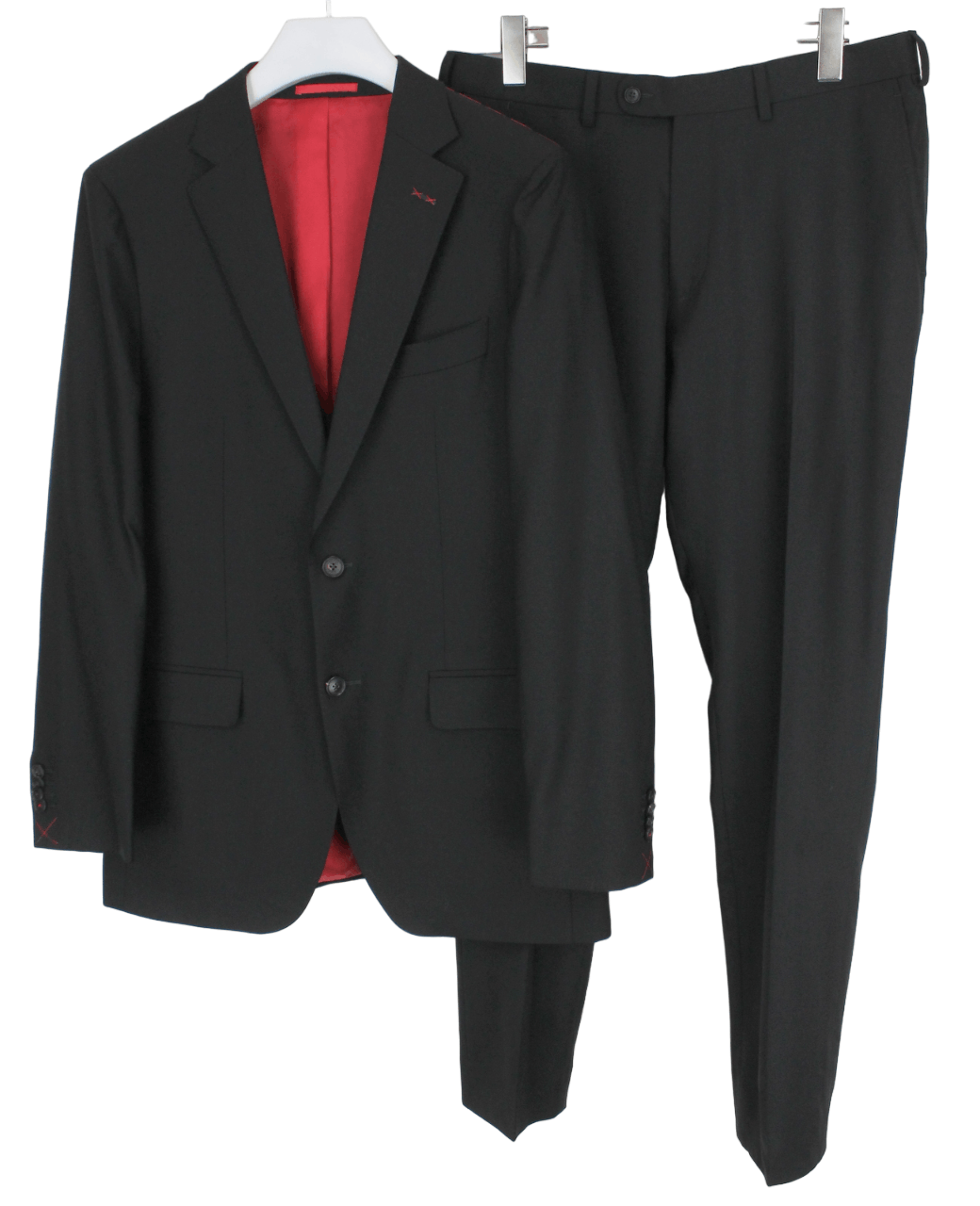 image of Suitsupply Sienna Single Breasted / Sienna Suit Mens Uk 40L in Black