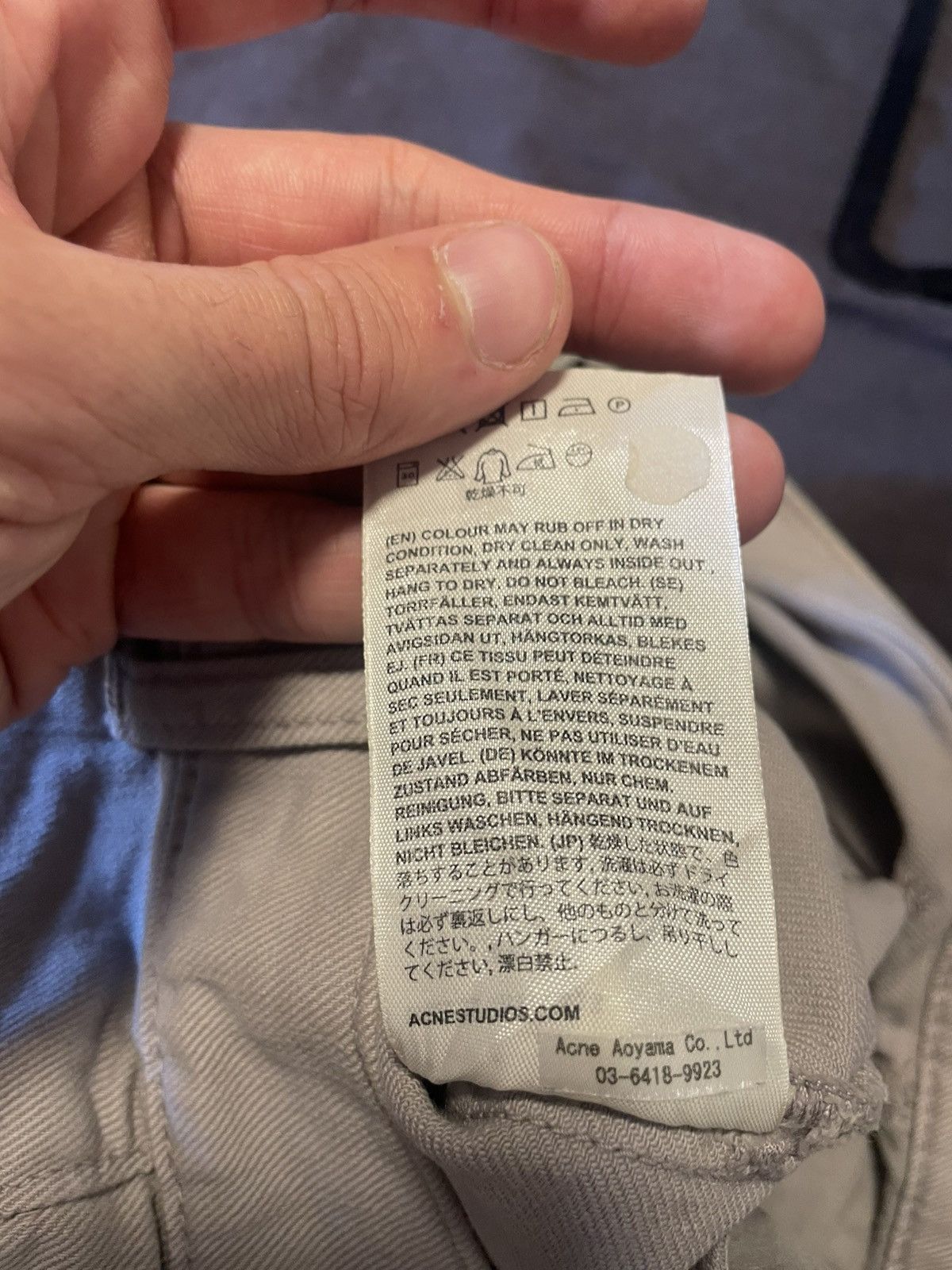 Acne Studios Wells Grey SS13 Japanese Acne studio shorts Size US 33 - 4 Thumbnail