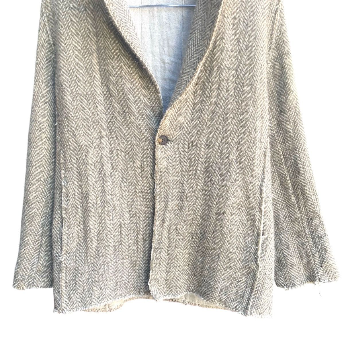 RIPVANWINKLE ‼️LAST DROP‼️Ripvanwinkle Herringbone Tweed Jacket Size US L / EU 52-54 / 3 - 5 Thumbnail