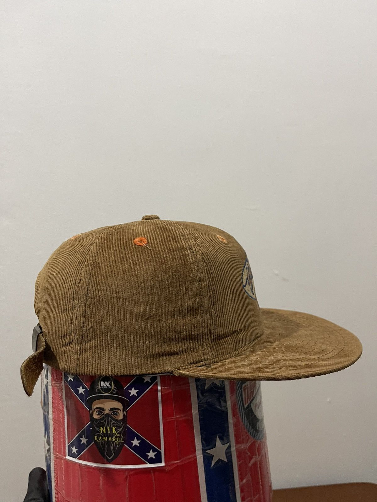 Hat Club Vintage Corduroy Fears Streat Hat Size ONE SIZE - 4 Thumbnail