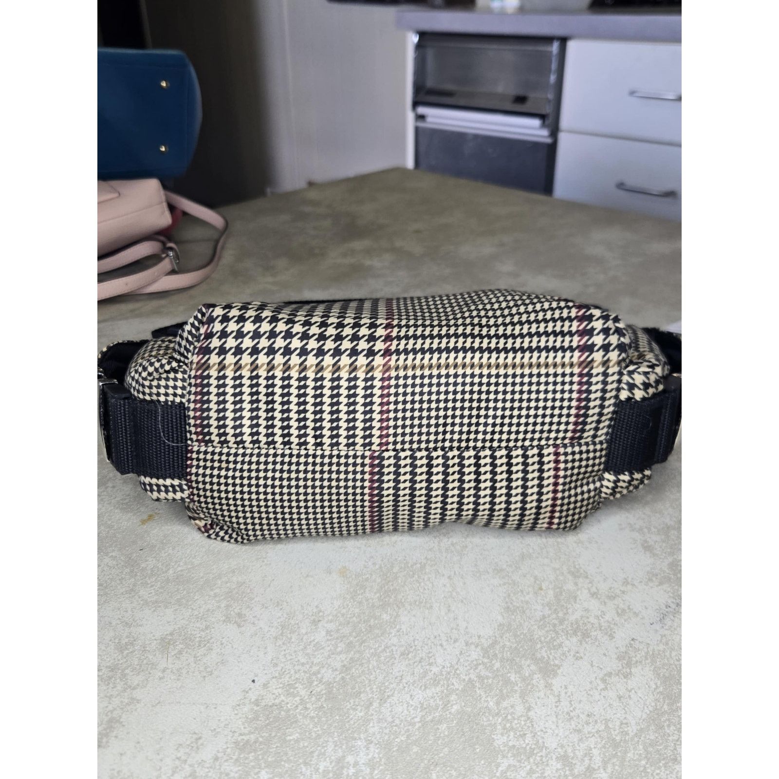 Ralph Lauren Vintage Ralph Lauren Houndstooth plaid zip up purse Size ONE SIZE - 5 Thumbnail