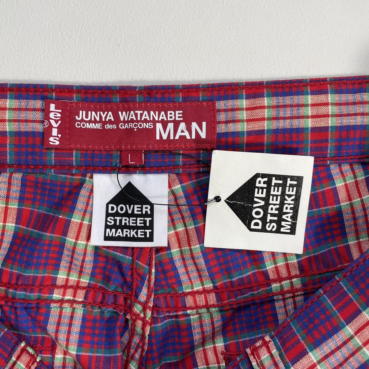Comme des Garcons S/S 05 Punk Madras Check Flared Pants Size US 32 / EU 48 - 3 Thumbnail