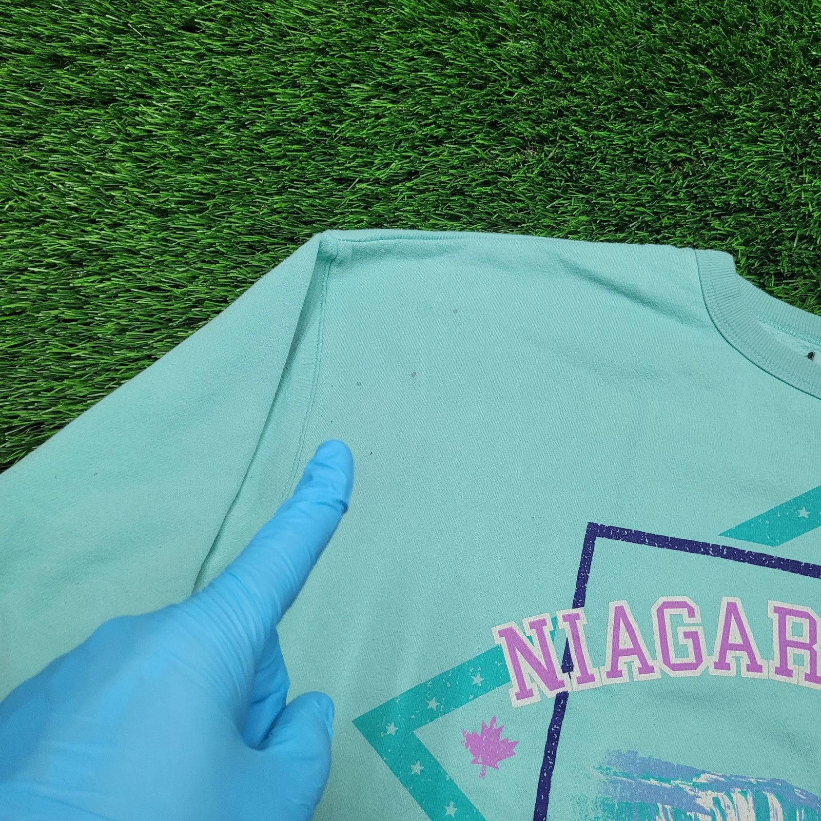 Other Y2K Split Colorblock Niagara Falls New York Sweatshirt XL Size US XL / EU 56 / 4 - 3 Thumbnail