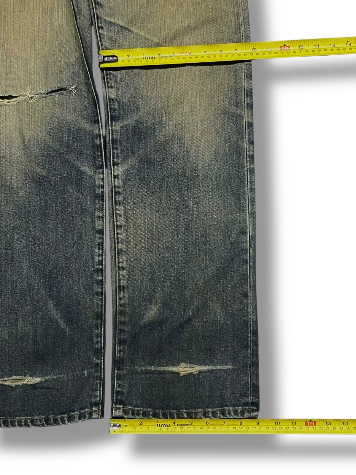 Wrangler Vintage Wrangler Japan (NIP) Denim- Faded Mud Wash Jeans W34 Size US 34 / EU 50 - 19 Thumbnail