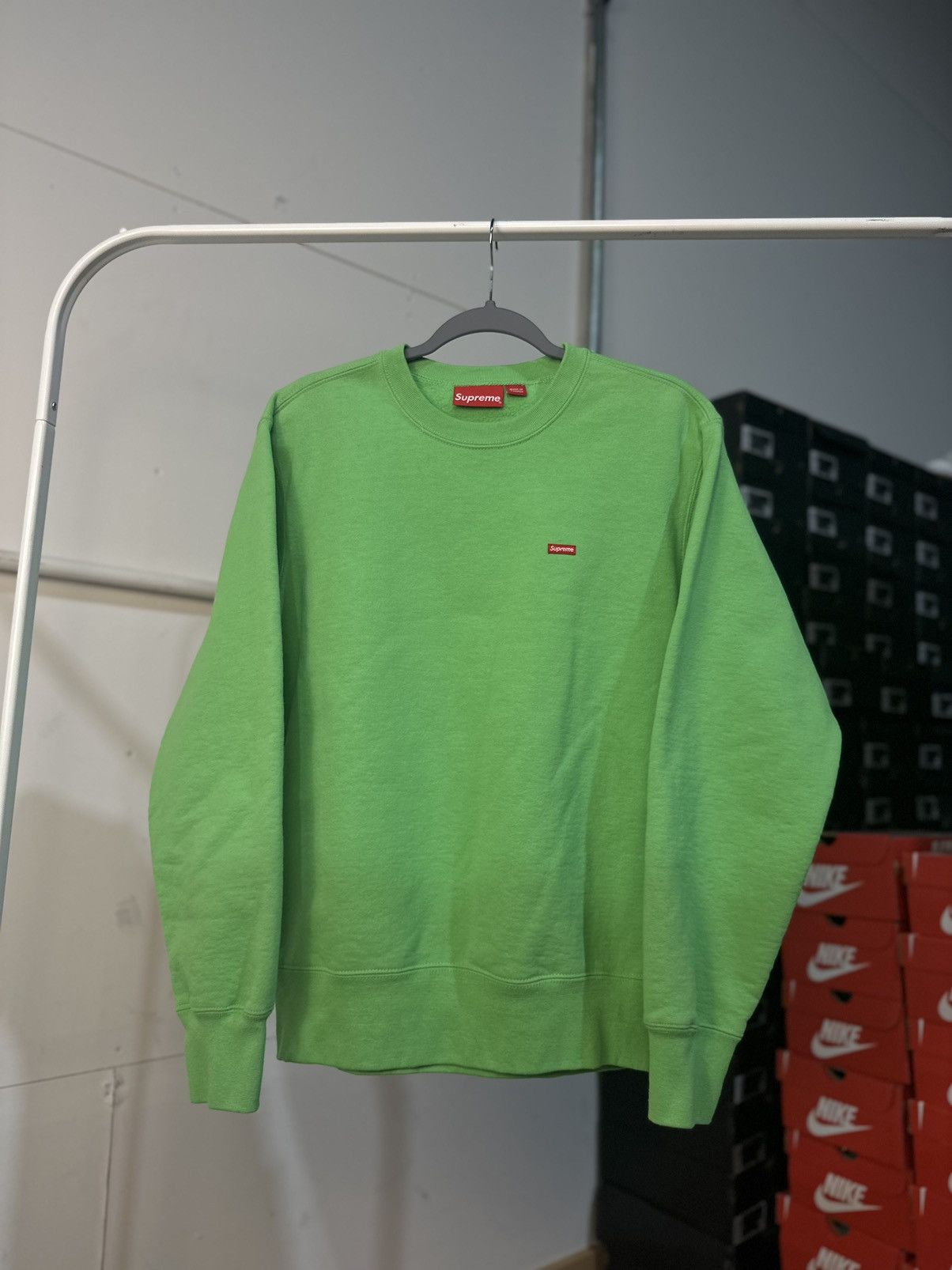 Supreme Small Box Logo Crewneck | Grailed