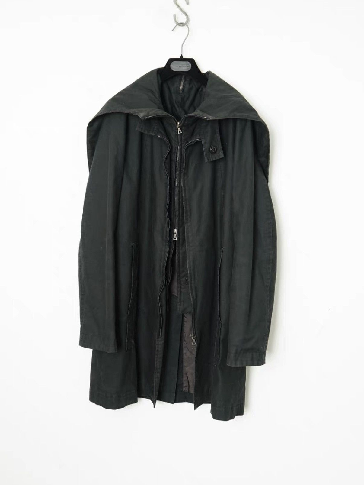The Viridi-anne The Viridi Anne Double Layer Hooded Mid-Length Coat Size US S / EU 44-46 / 1 - 1 Thumbnail