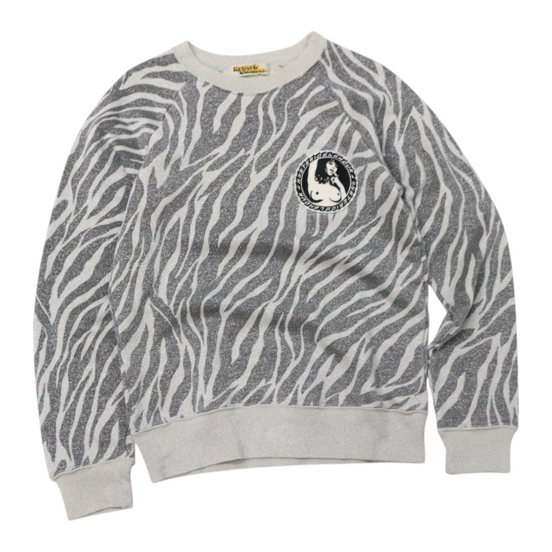Hysteric Glamour HYSTERIC GLAMOUR Zebra Pattern Sweatshirt Size ONE SIZE - 1 Thumbnail