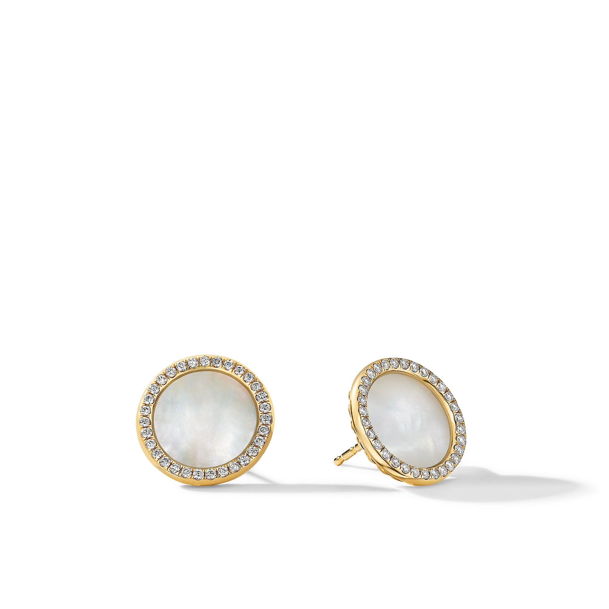 David Yurman o1w1db10526 E17010D/Size 9/Stud Earrings in Golden Size ONE SIZE - 1 Thumbnail