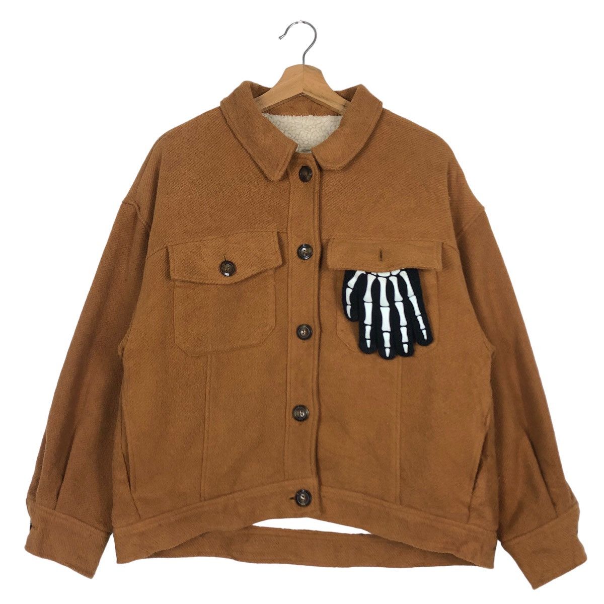 🔥90’s Vintage Racer Jacket Mink Fur Lining Pageboy Japan