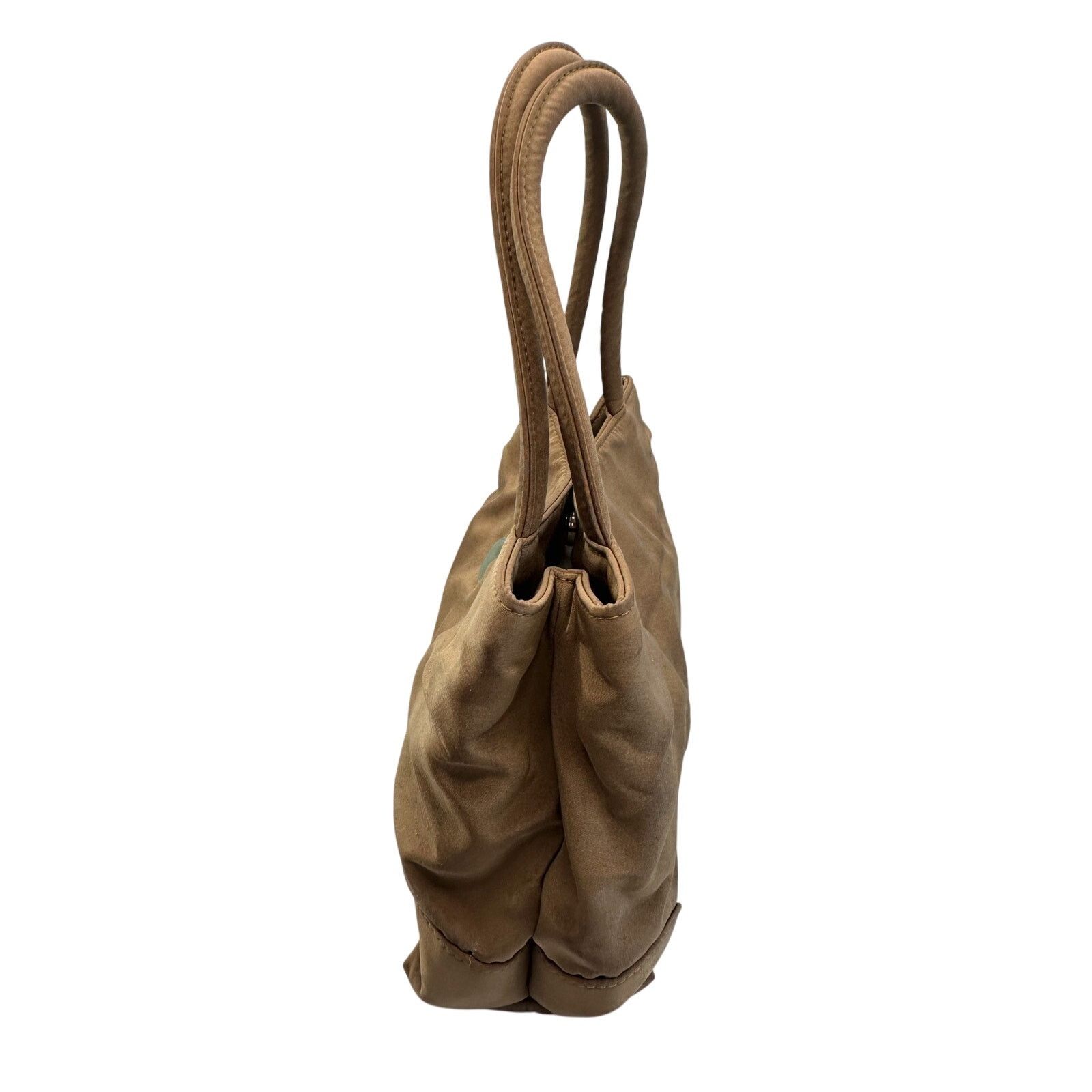 Bottega Veneta Bottega Veneta Brown Nylon Mini Bag with Mirror Size ONE SIZE - 5 Thumbnail