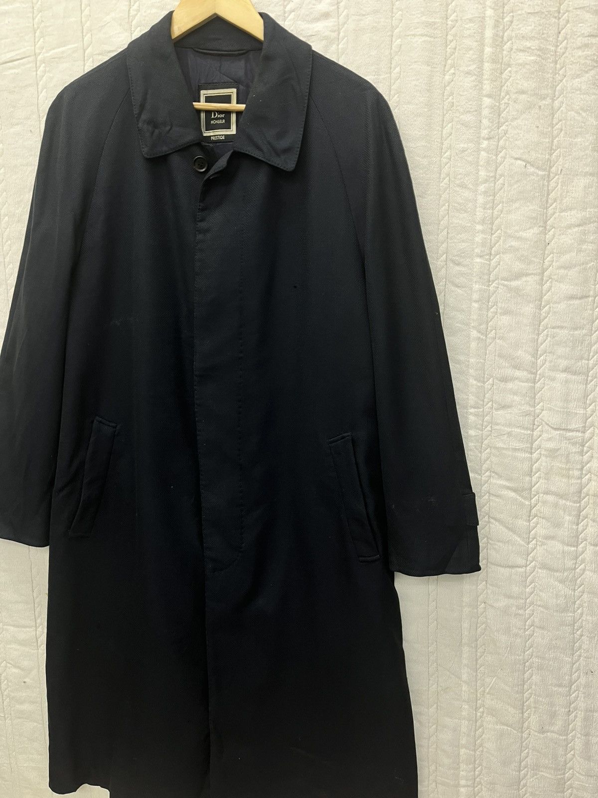 Christian Dior Monsieur × Vintage CHRISTIAN DIOR MONSIEUR LONG JACKET Size US L / EU 52-54 / 3 - 3 Thumbnail
