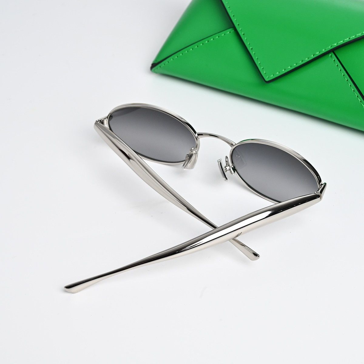 Bottega Veneta BOTTEGA VENETA BV1386S 003 SUNGLASSES Size ONE SIZE - 4 Thumbnail