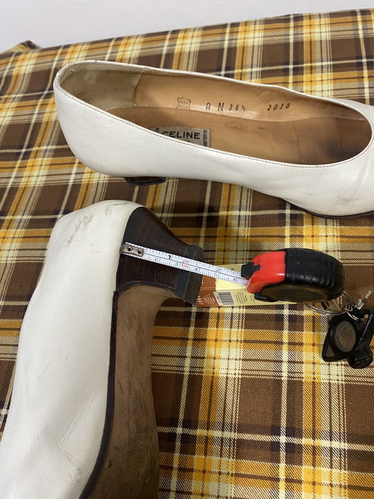Celine × Vintage Vintage Celine heel Size US 6.5 / IT 36.5 - 11 Thumbnail