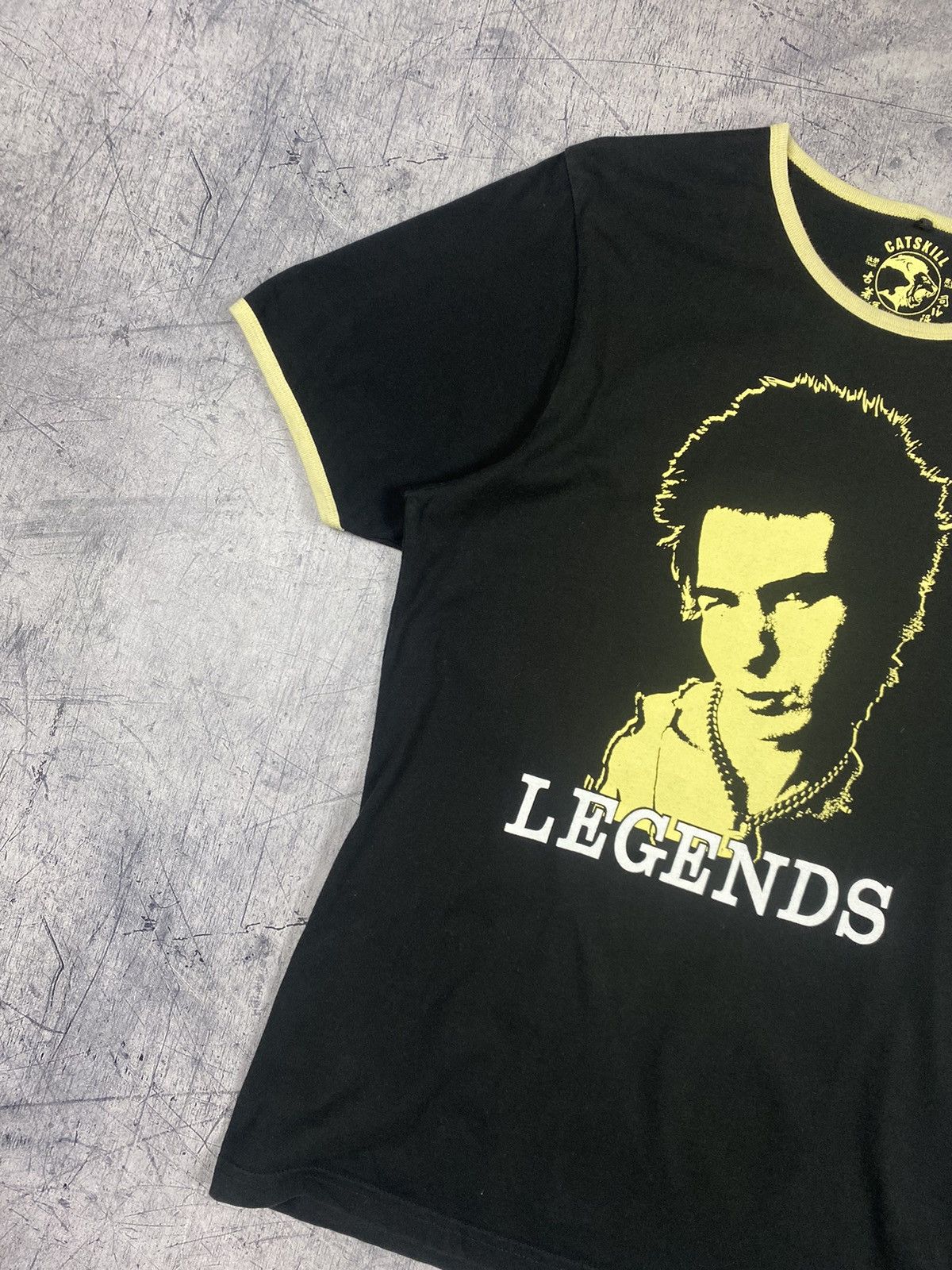 Band Tees × Vintage VINTAGE SID VICIOUS Y2K SEX PISTOLS BAND LEGEND ENGLAND TEE Size US M / EU 48-50 / 2 - 3 Thumbnail